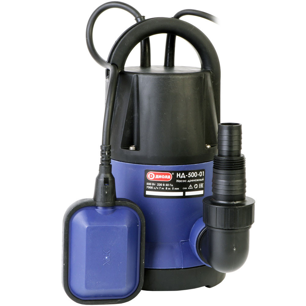Изображение товара Насос погружной дренажный Диолд НД-500-01 7000 л/ч