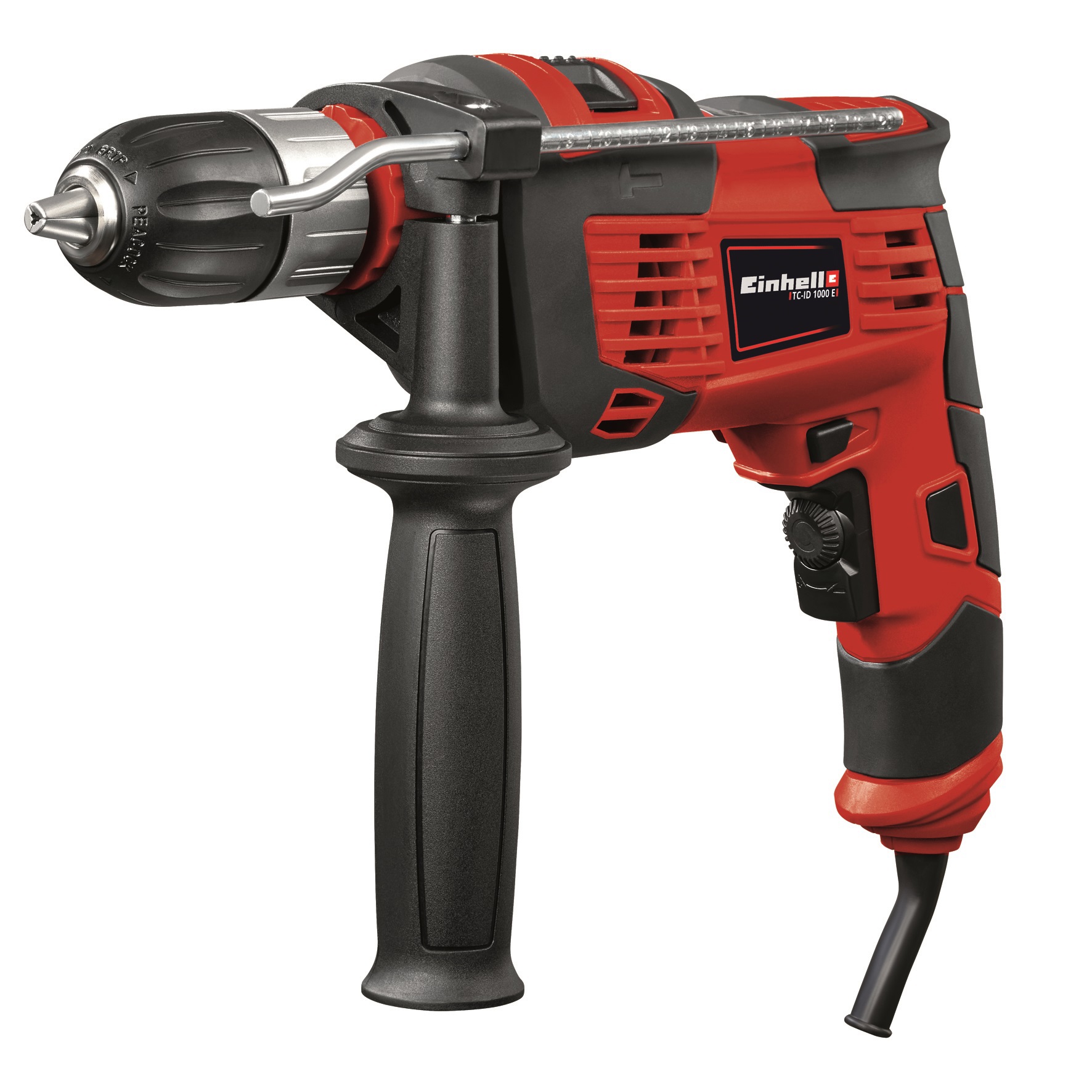 Изображение товара Дрель сетевая ударная Einhell TC-ID 1000 E kit 4259844, 1010 Вт