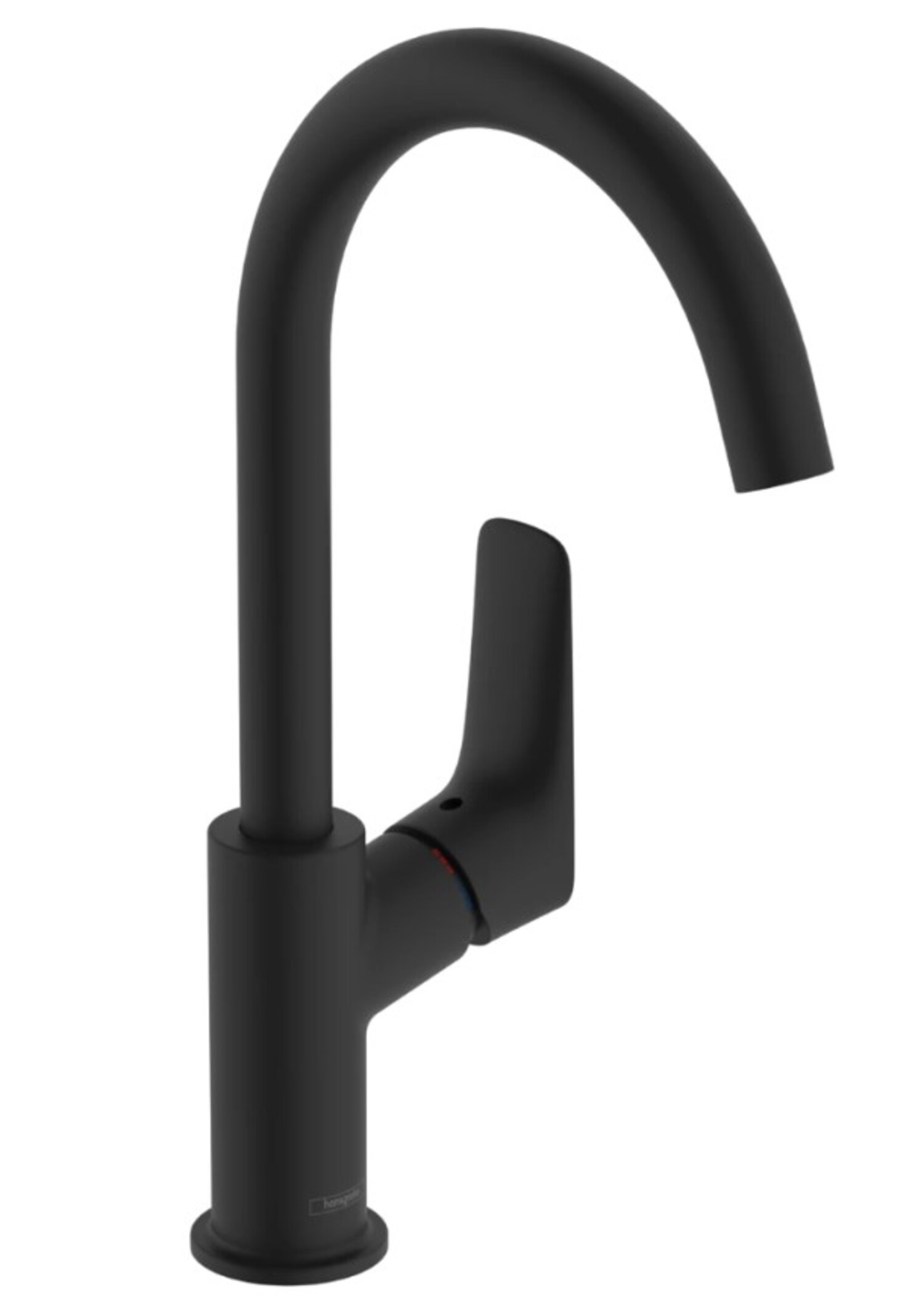 Изображение товара Смеситель для раковины Hansgrohe Logis однорычажный черный матовый