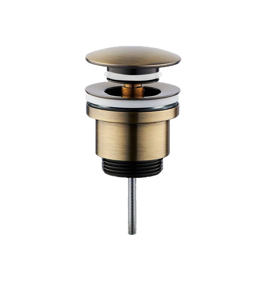 Изображение товара Донный клапан для раковины Raglo R600.01.04 латунь бронза клик-клак