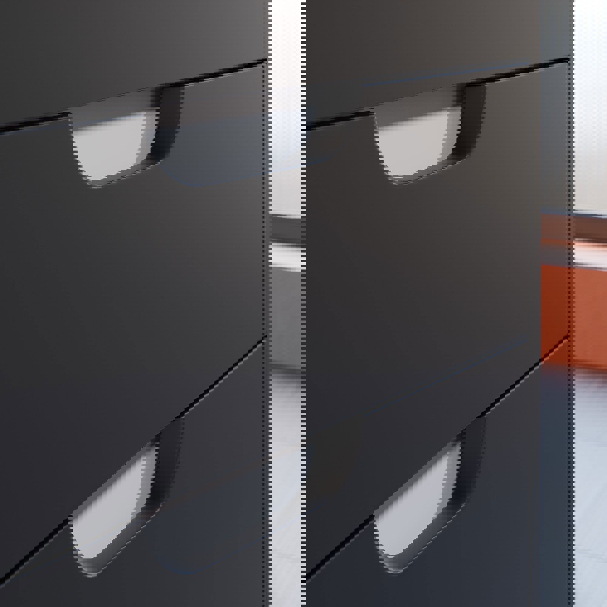 Изображение товара Подвесная тумба под раковину Uperwood Modul 65 см черная эмаль