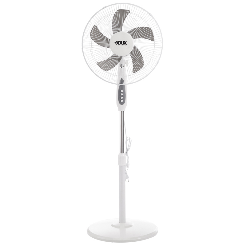Изображение товара Вентилятор напольный Dux 40 Вт D43 см цвет белый Изображение товара Вентилятор напольный Dux 40 Вт D43 см цвет белый