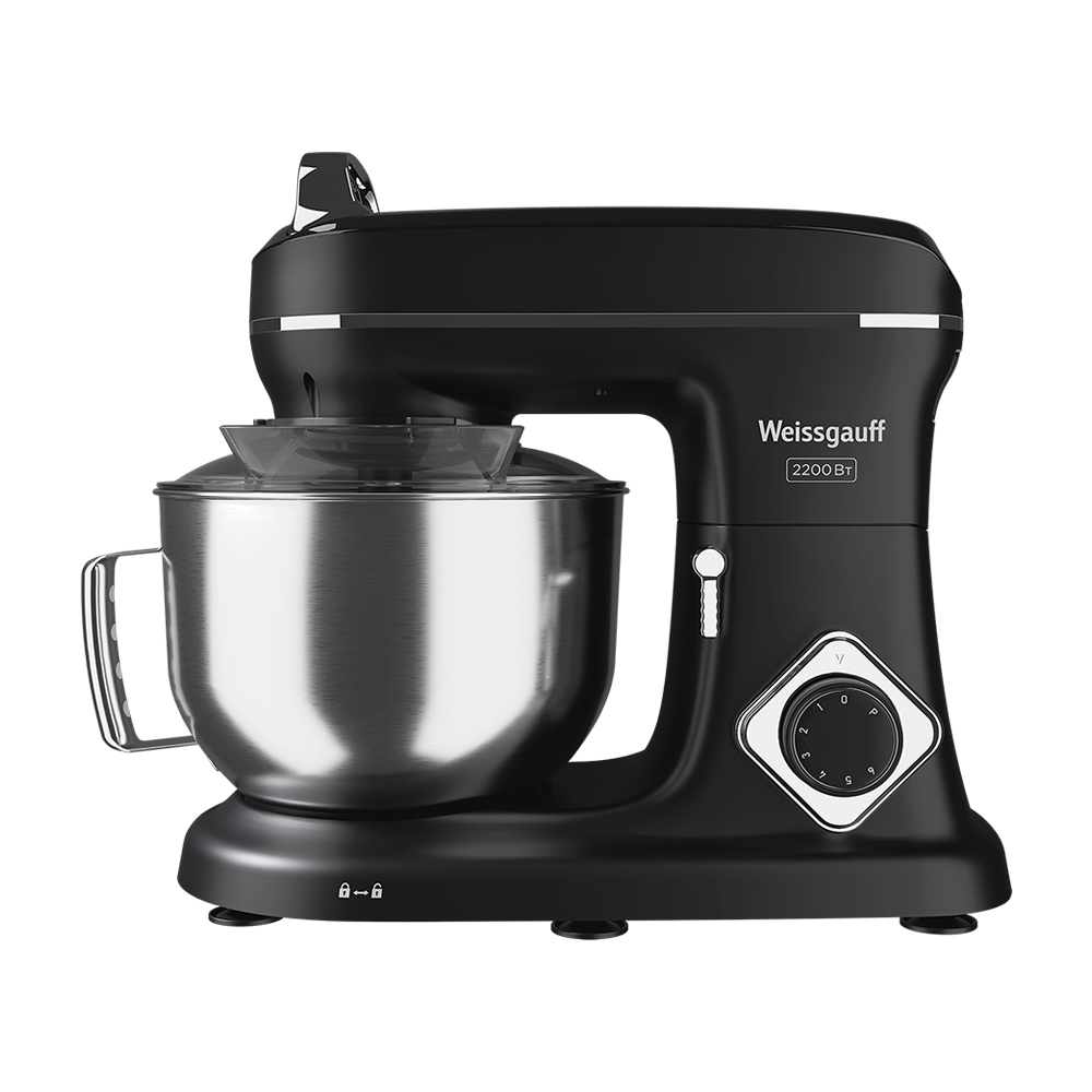 Изображение товара Планетарный миксер Weissgauff 226 PDB Touch Screen Pro 2200 Вт черный