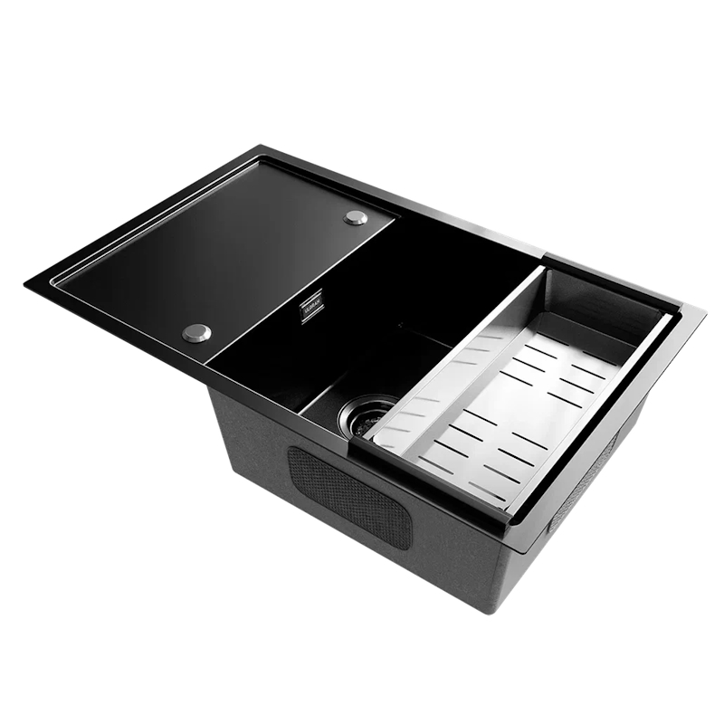 Изображение товара Мойка для кухни ULGRAN US 780-003-LM из нержавейки 50x78 см