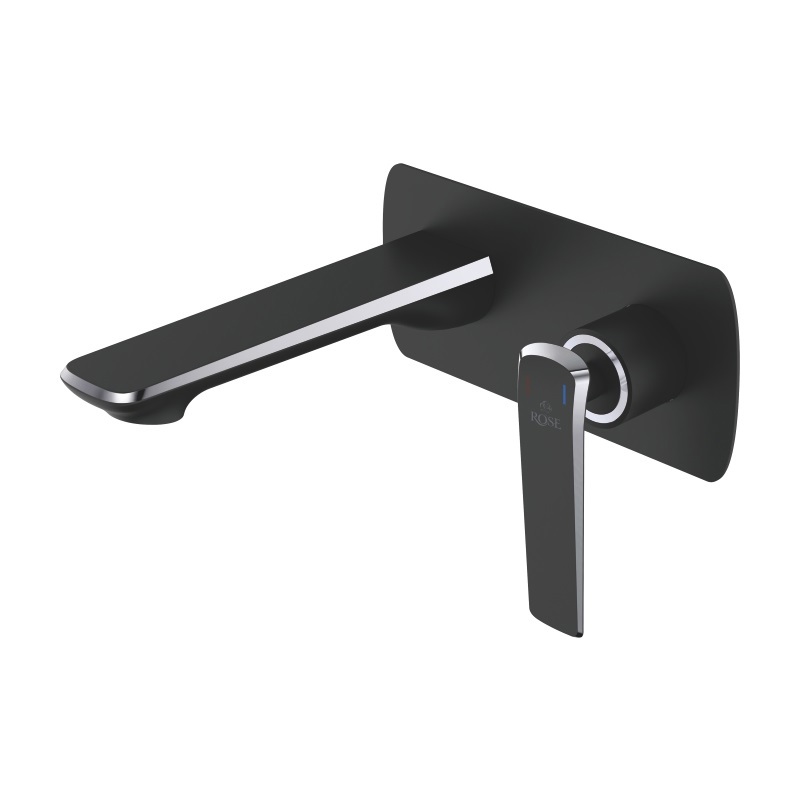 Изображение товара Смеситель для раковины Rose R1341H однорычажный цвет черный