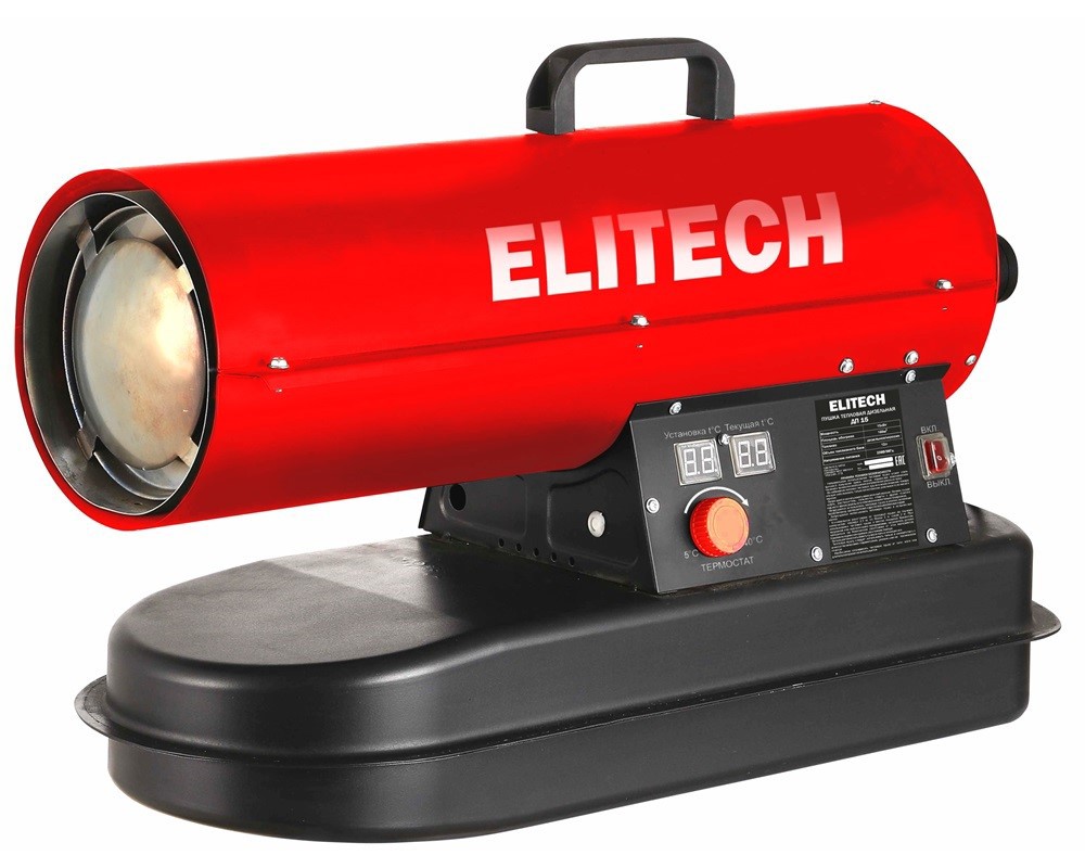Изображение товара Тепловая пушка дизельная Elitech ДП 15 кВт