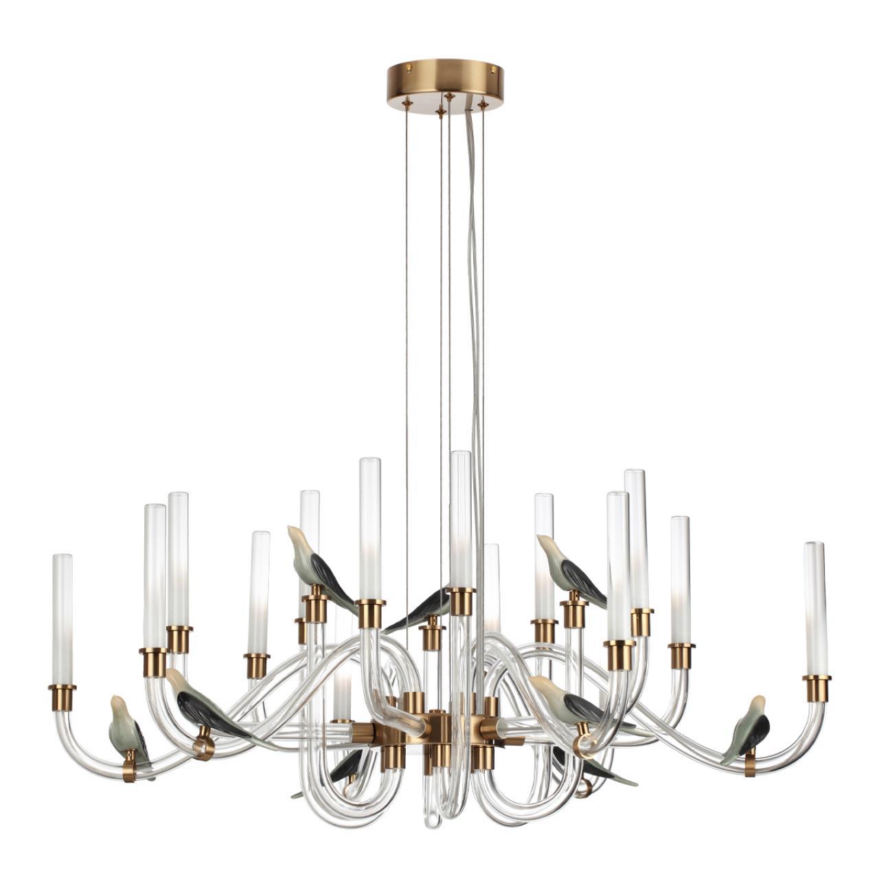 Изображение товара Люстра подвесная светодиодная Odeon Light Lark 5431/37L для освещения 12 м²
