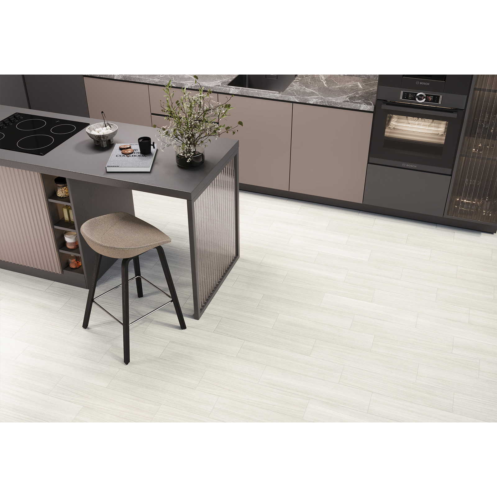 Изображение товара Керамогранит New trend Extrawood GP1560EXR15 15.1x60.2см серый с имитацией дерева