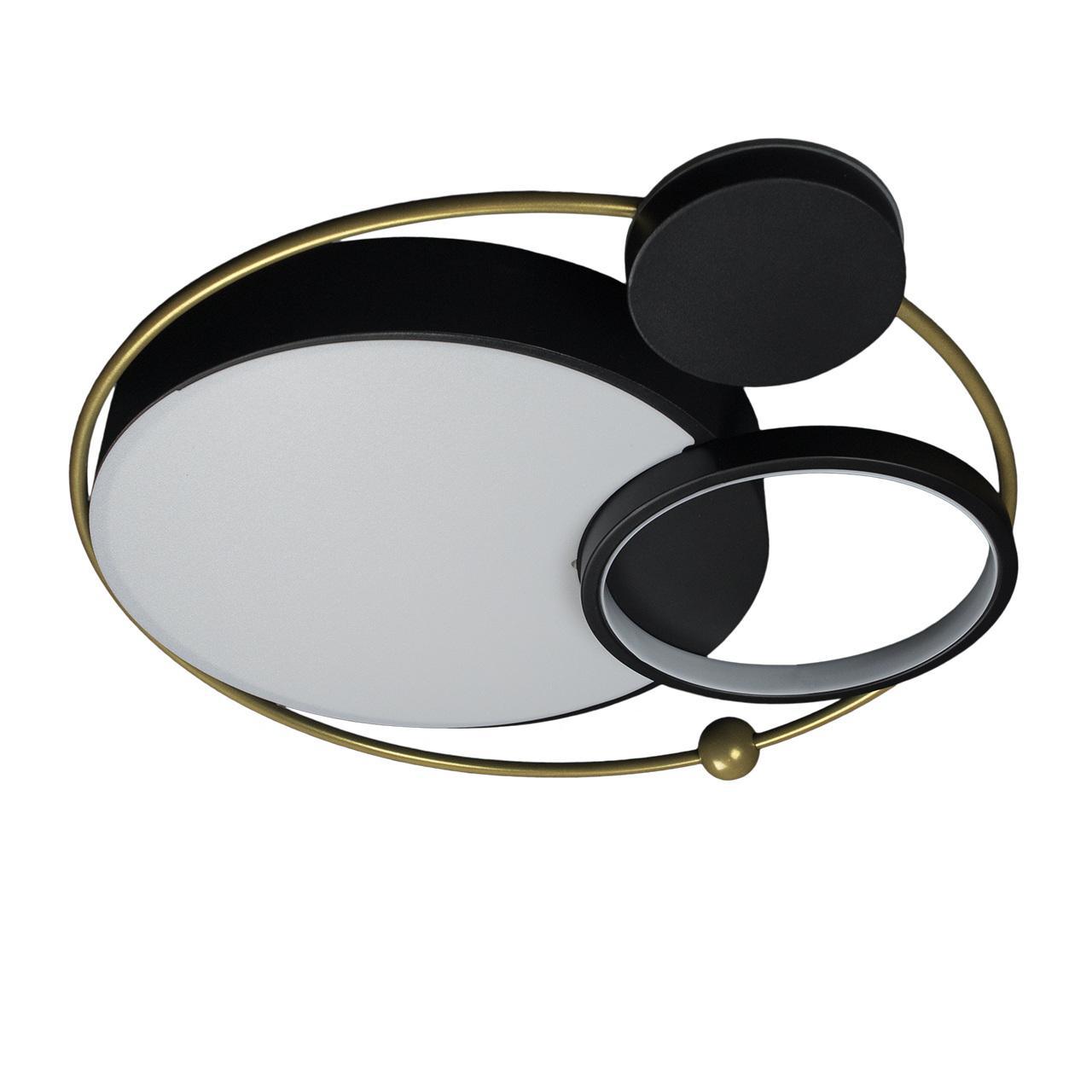 Изображение товара Люстра потолочная светодиодная Loft It Mike 10064 нейтральный белый свет черный