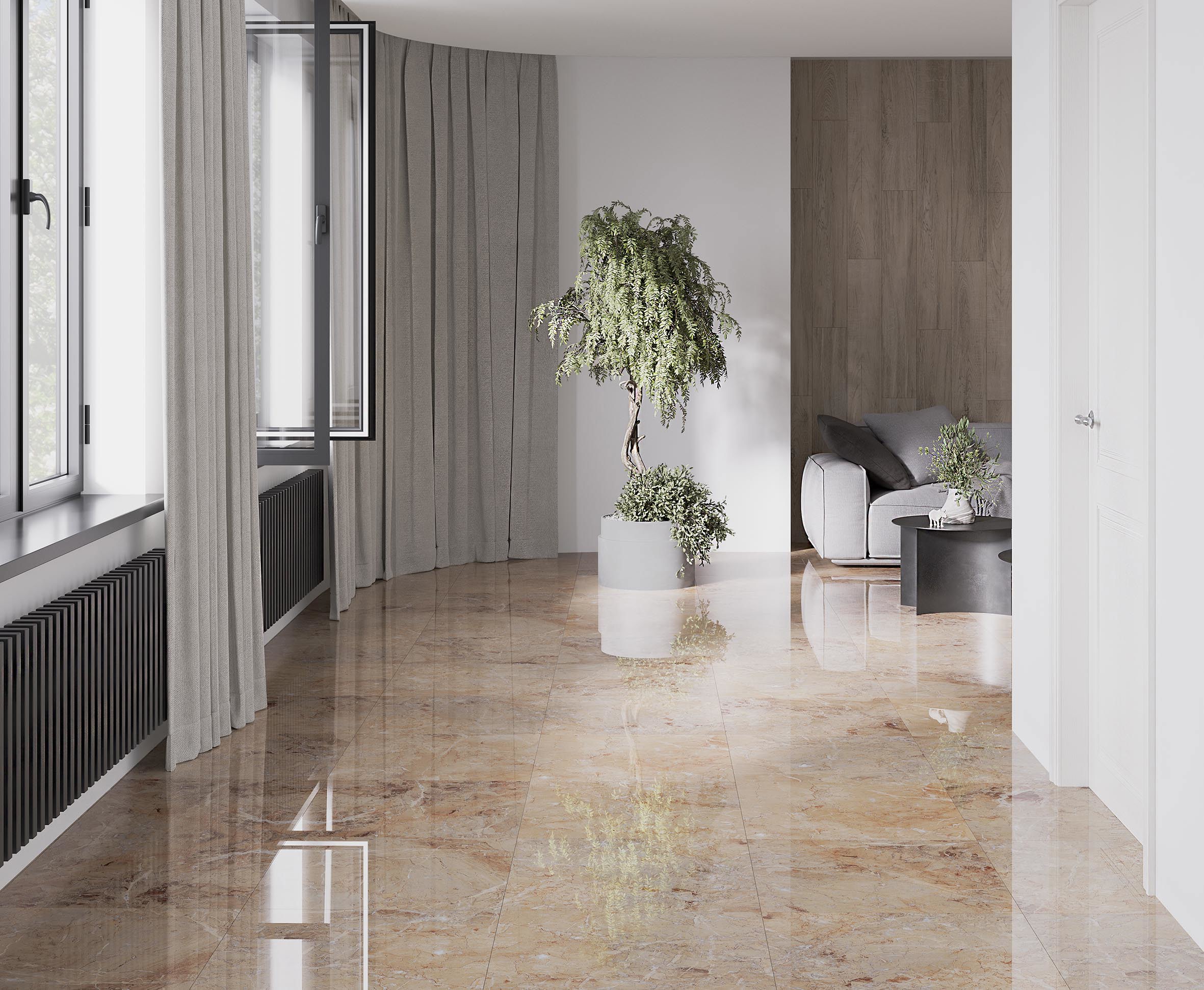 Изображение товара Керамогранит Laparet Brecia Antic Brown x9999286981 60x120см 1.44 м² цвет бежевый, цена за упаковку