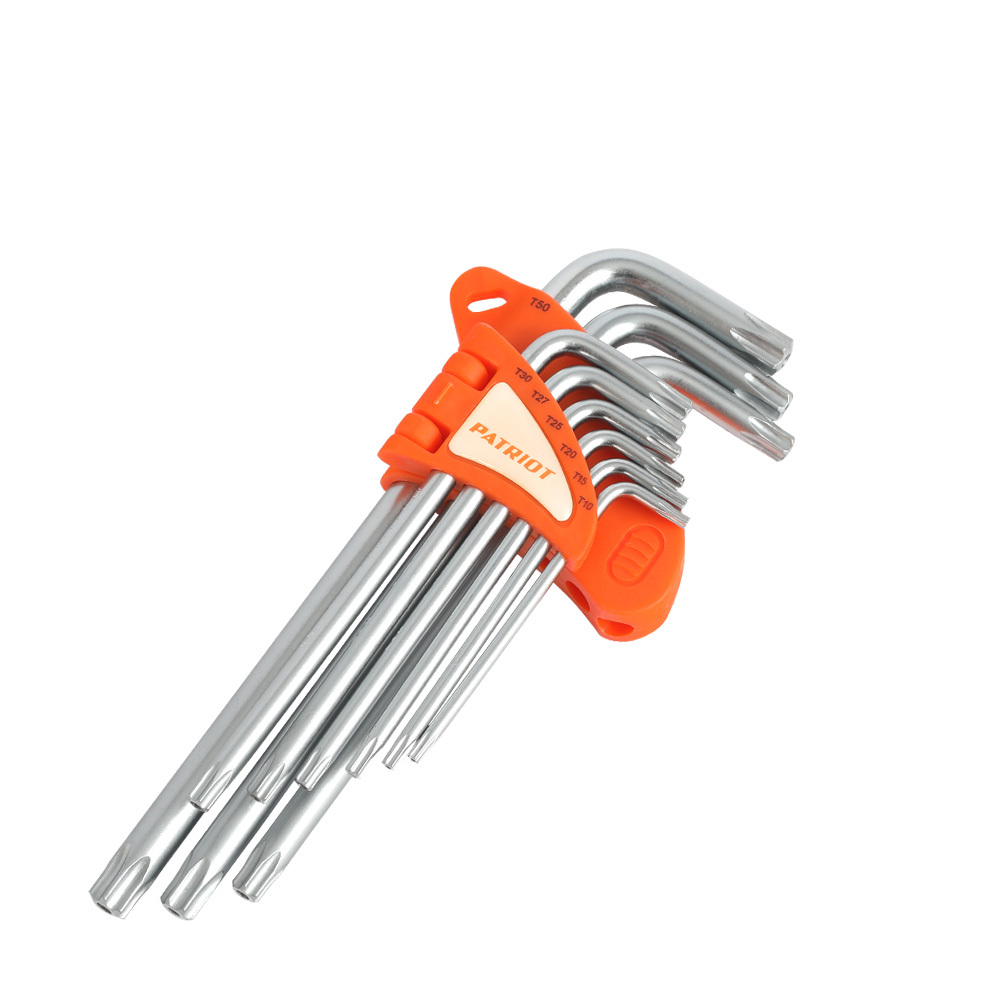 Изображение товара Набор ключей Torx Patriot 350002007 T10-T50 мм, 9 предметов