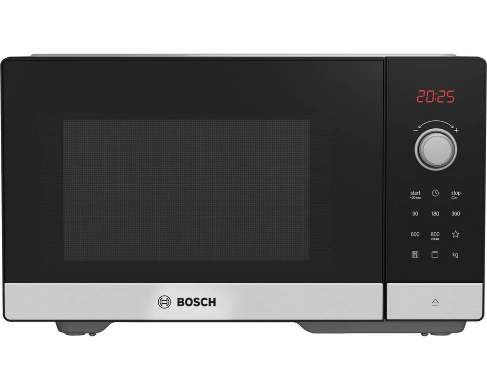 Изображение товара Микроволновая печь Bosch FEL053MS1 25 л черная сталь с грилем и дисплеем