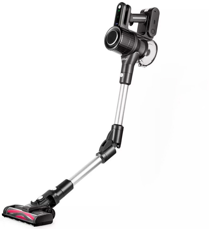 Изображение товара Беспроводной вертикальный пылесос Kitfort Кт-5168-3 150 Вт аккумулятор HEPA