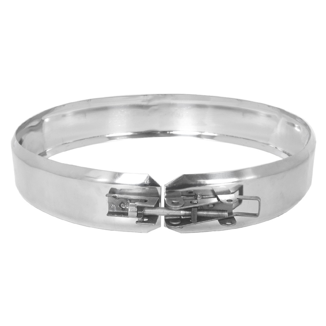 Изображение товара Дымоходная труба неутепленная Везувий ⌀300мм 1000мм нержавеющая сталь AISI 430 0.8мм