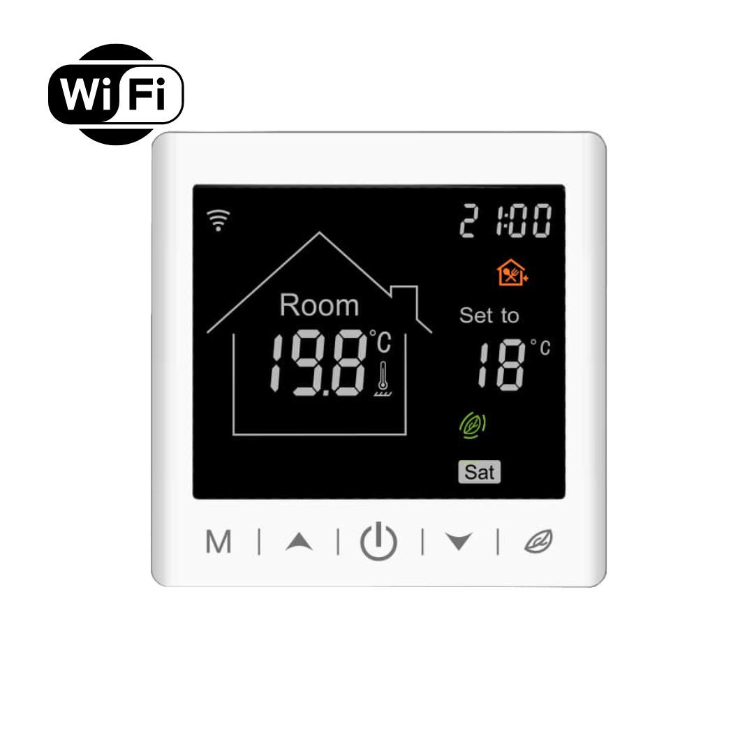Изображение товара Умный терморегулятор для теплого пола Теплософт М2 с Wi-Fi управление