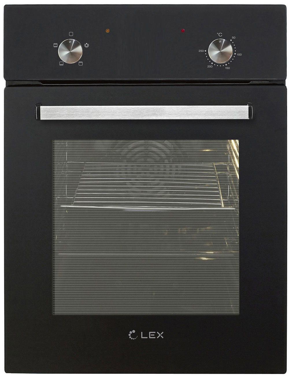 Изображение товара Встраиваемый духовой шкаф Lex Edm 4540 Bl 45x59.5x58 см черный электрический