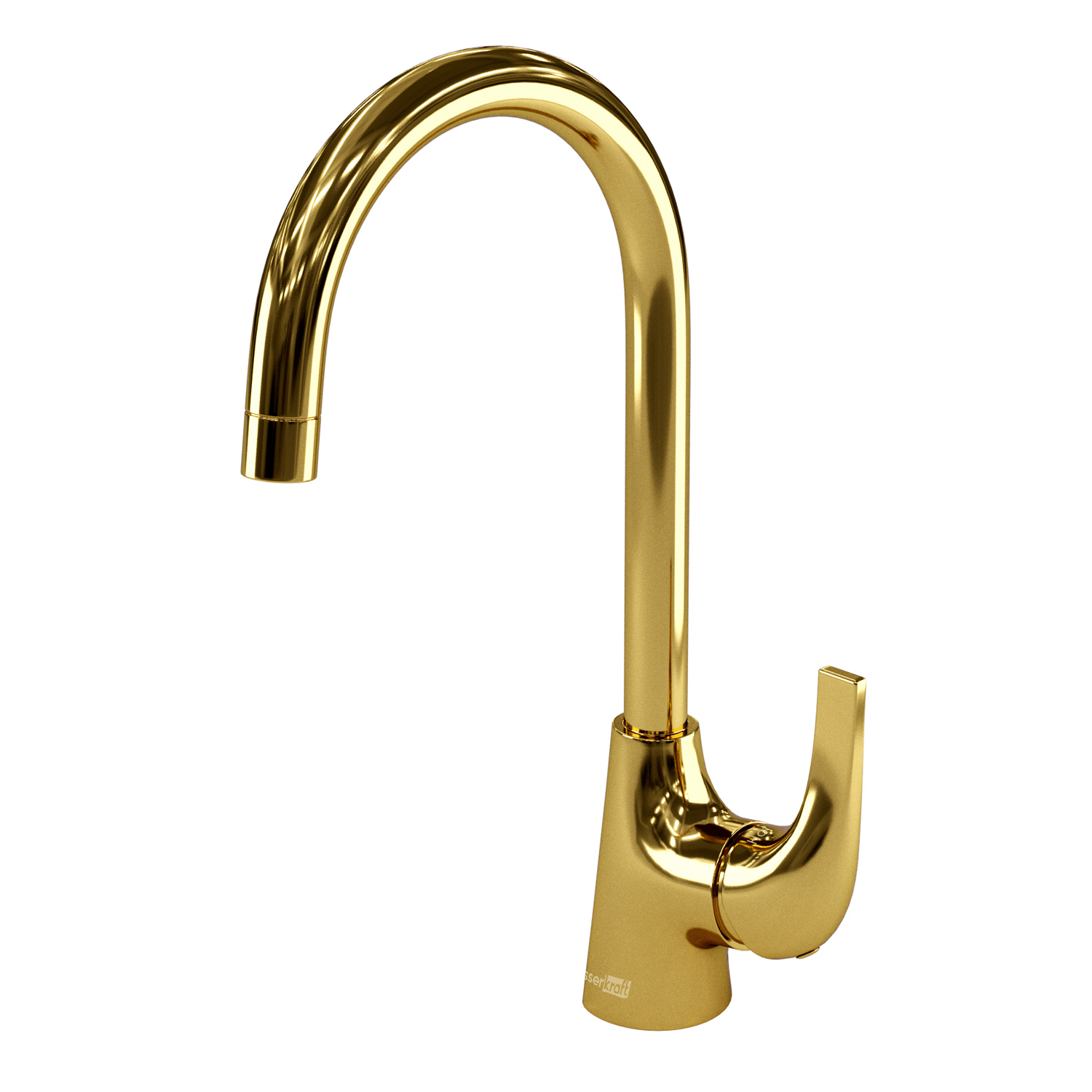 Изображение товара Смеситель для кухни Wasserkraft Sauer, цвет золото