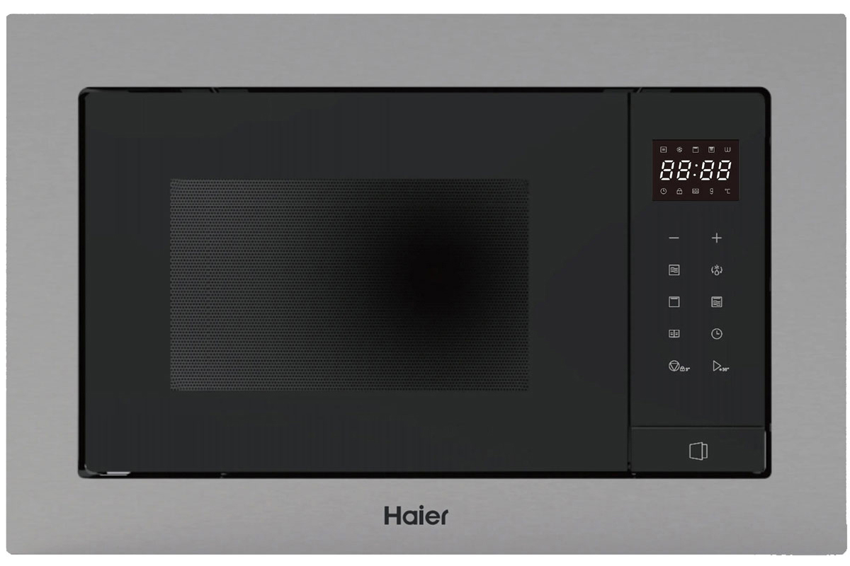 Изображение товара Встраиваемая микроволновая печь Haier HMX-BTG207X 20л с грилем сенсорное управление