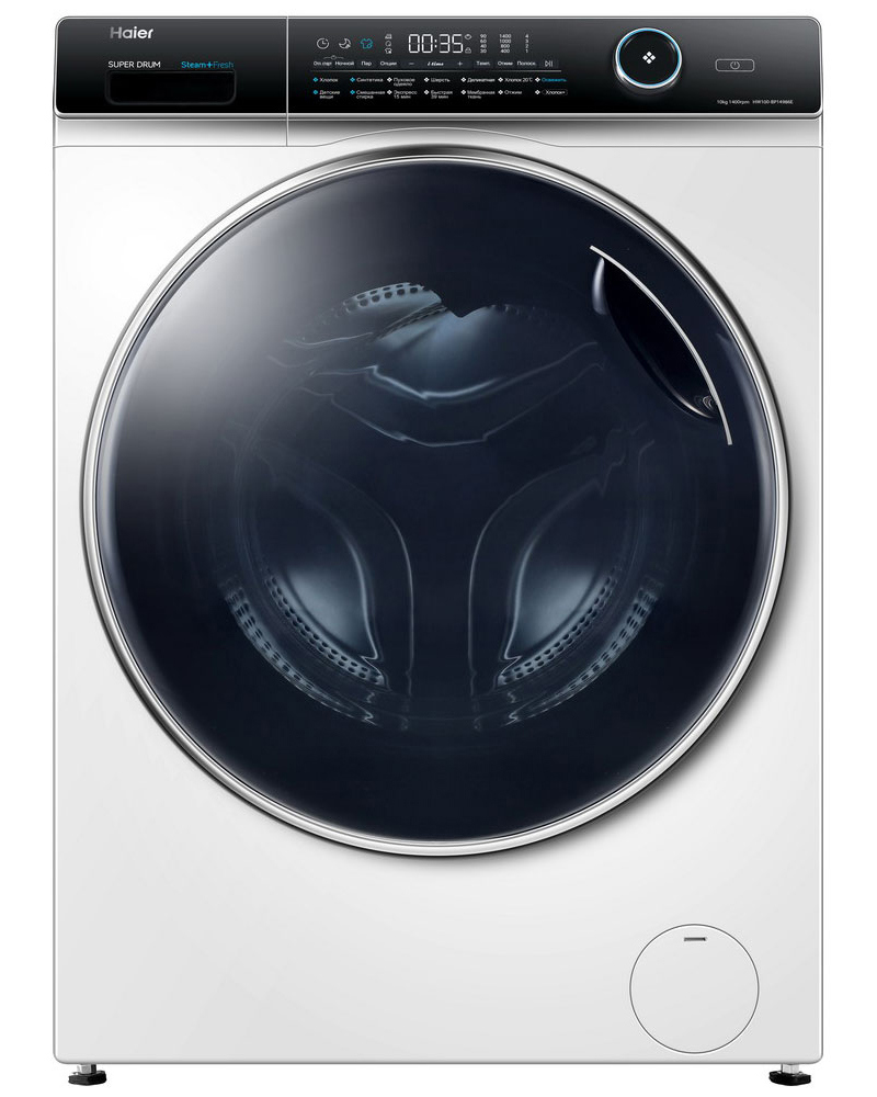 Изображение товара Стиральная машина Haier HW100-BP14986E 10 кг фронтальная белая