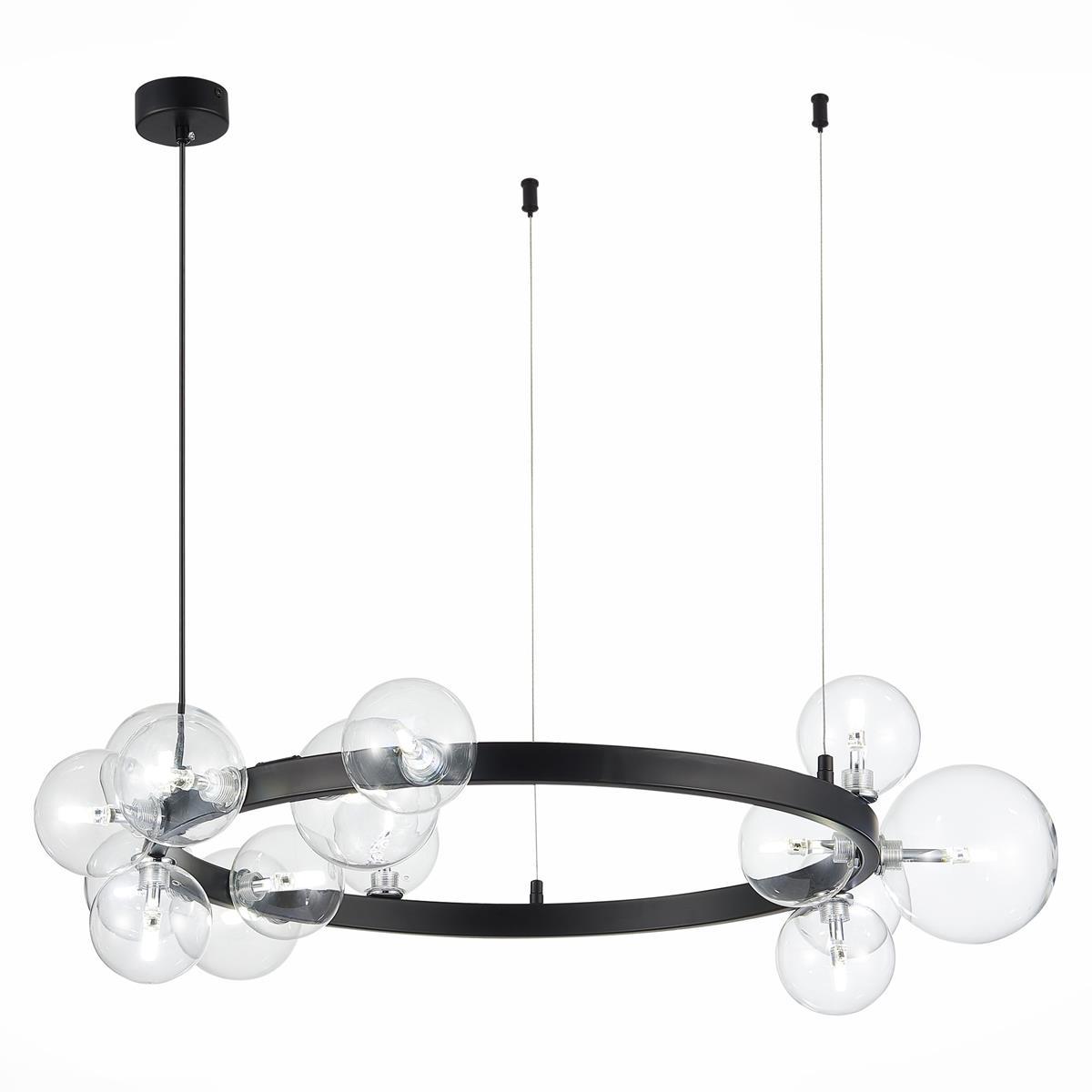 Изображение товара Люстра светодиодная подвесная SL1165.402.15 современный дизайн 26 м² IP20