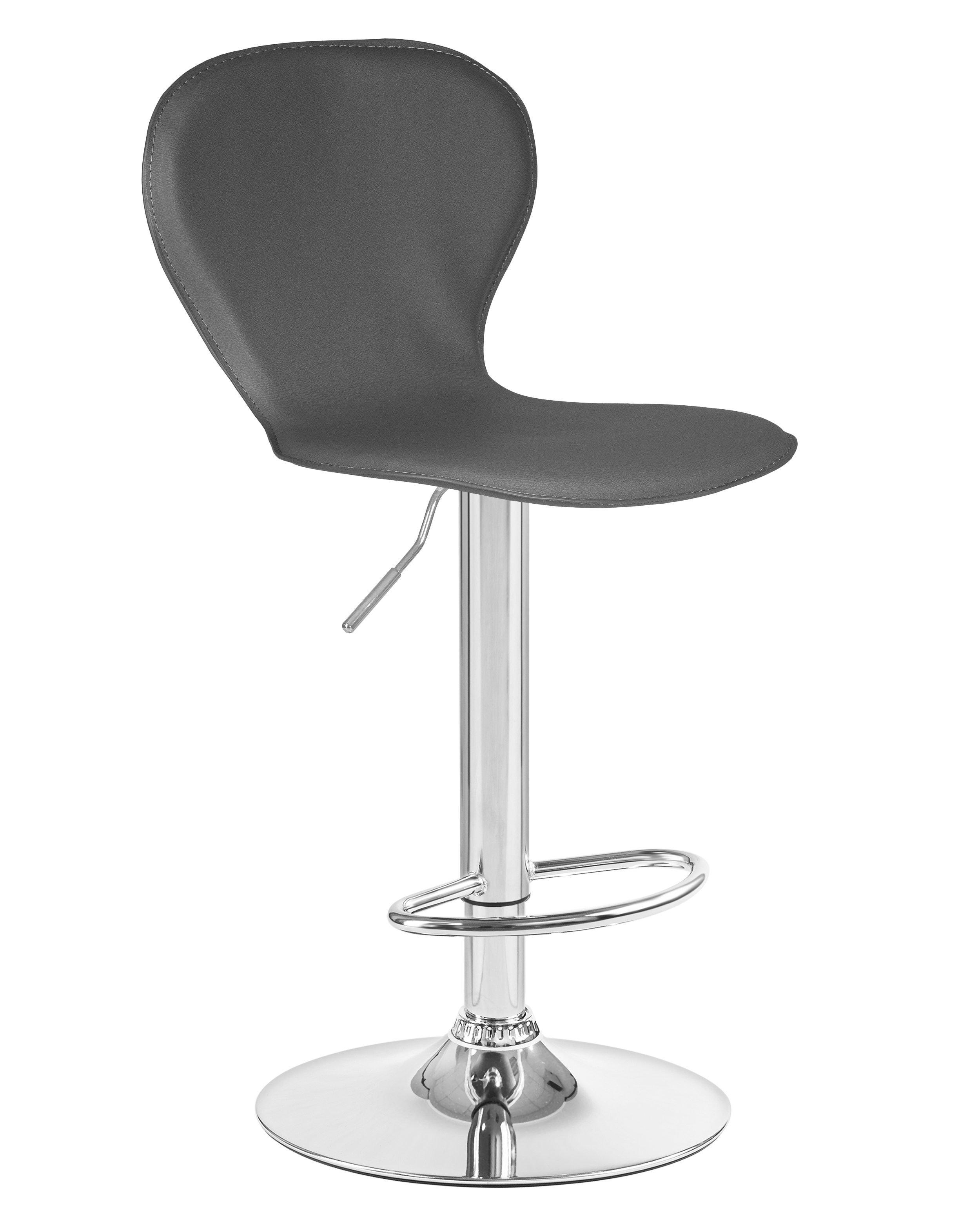 Изображение товара Барный стул Dobrin Elisa lm-2640 с регулируемой высотой и вращением серый