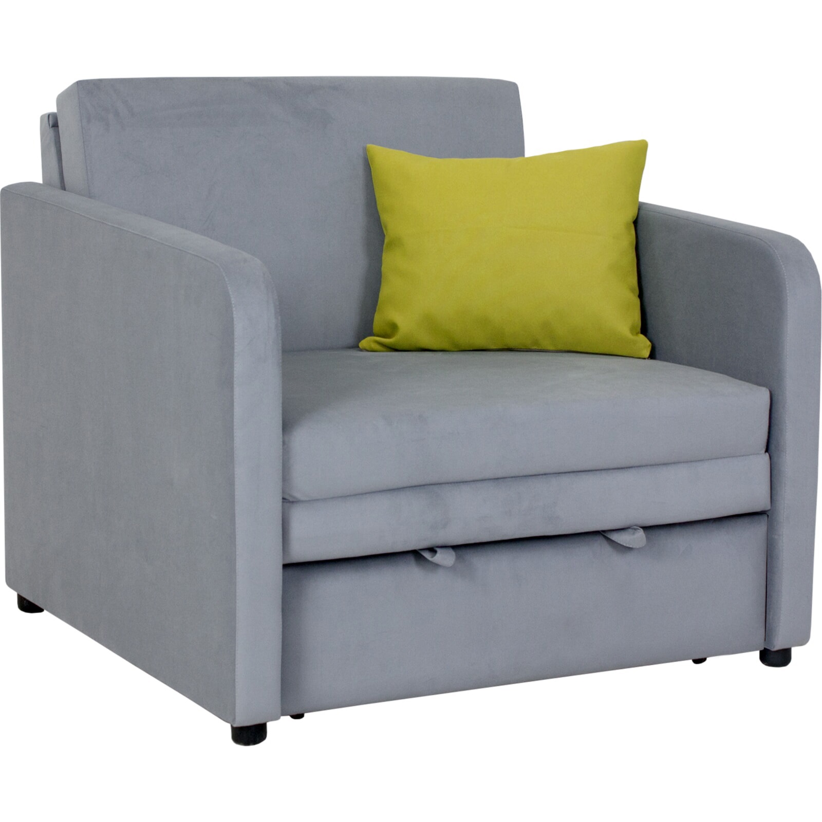 Изображение товара Детский диван Ричи NEW велюр бинго эш Россия 80x188 см трансформируемый с ящиком