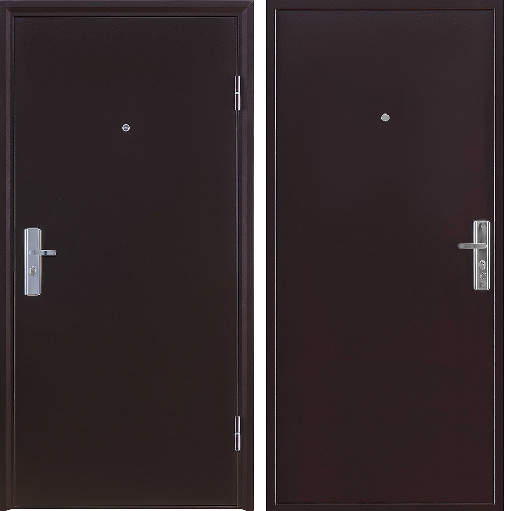 Изображение товара Входная дверь Valberg ЛМД 1 Профи правый 205x85см антик медь/антик медь