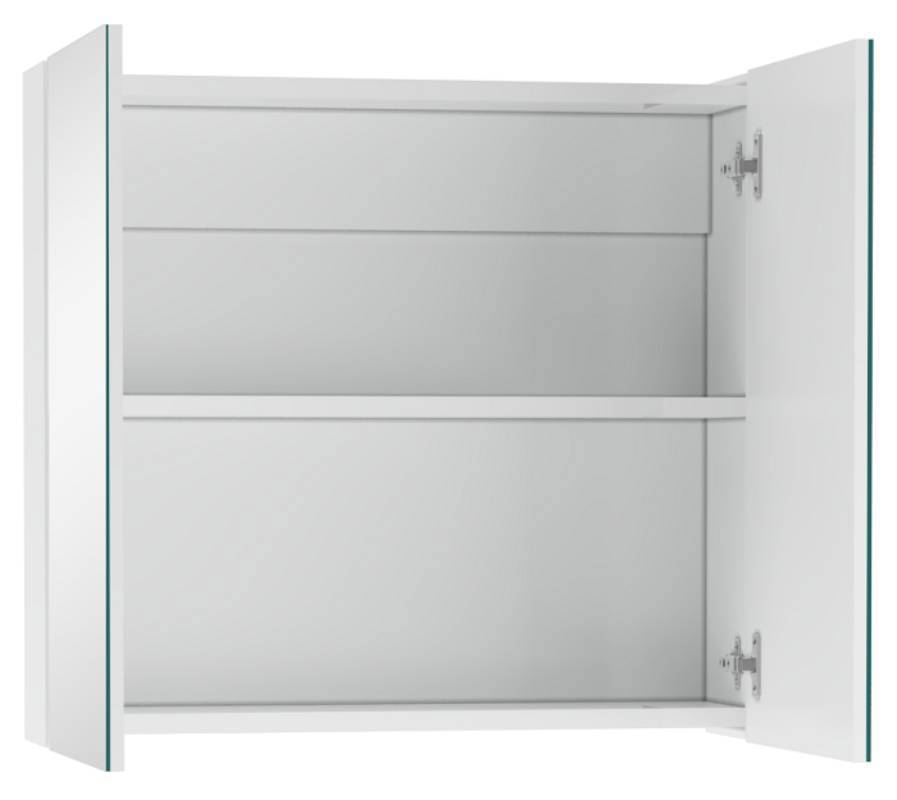 Изображение товара Зеркальный шкафчик для ванной Айсберг Мечта DM2306HZ 60.4x55.4см подвесной цвет белый