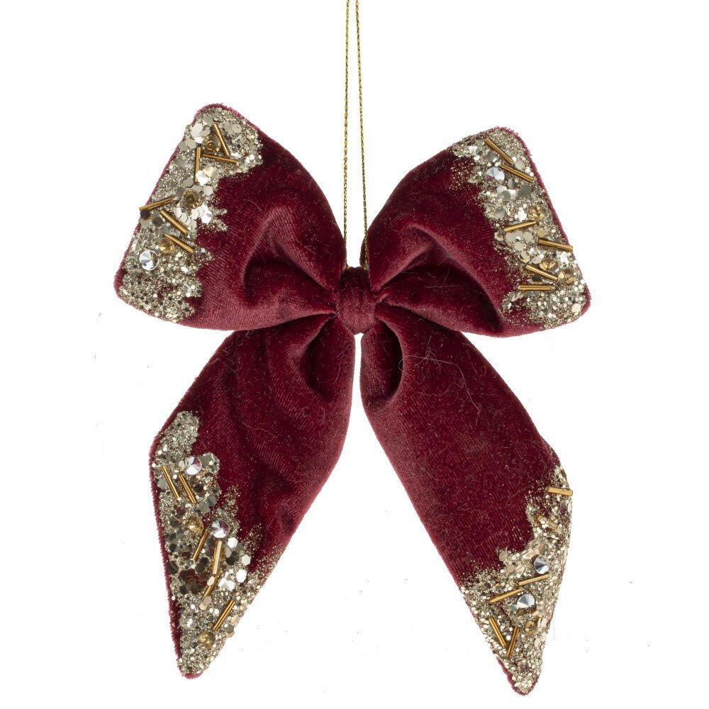 Изображение товара Елочная игрушка 793117 15 см x 2 см красный