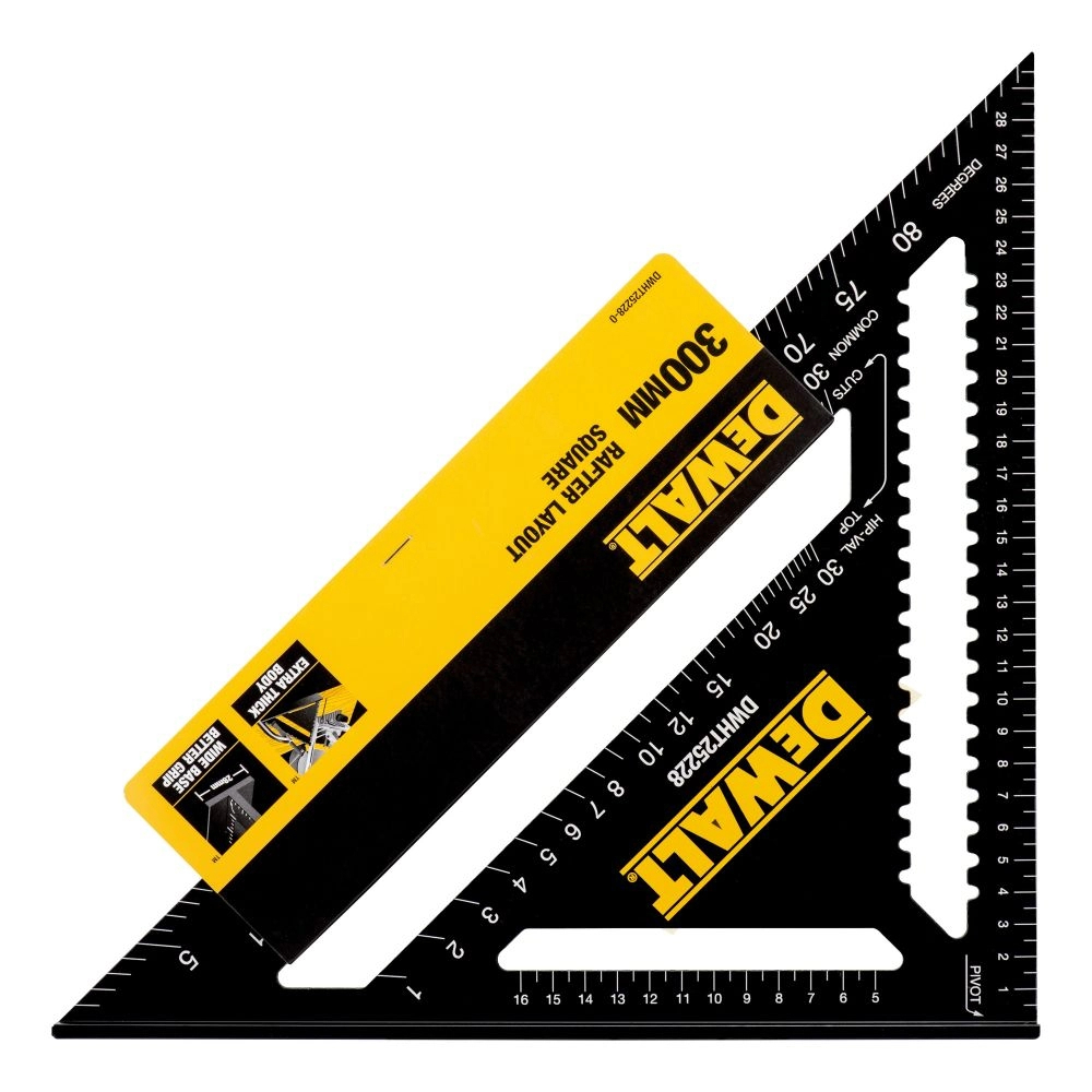 Изображение товара Угольник кровельный DeWalt 30 см алюминиевый с анодированным покрытием