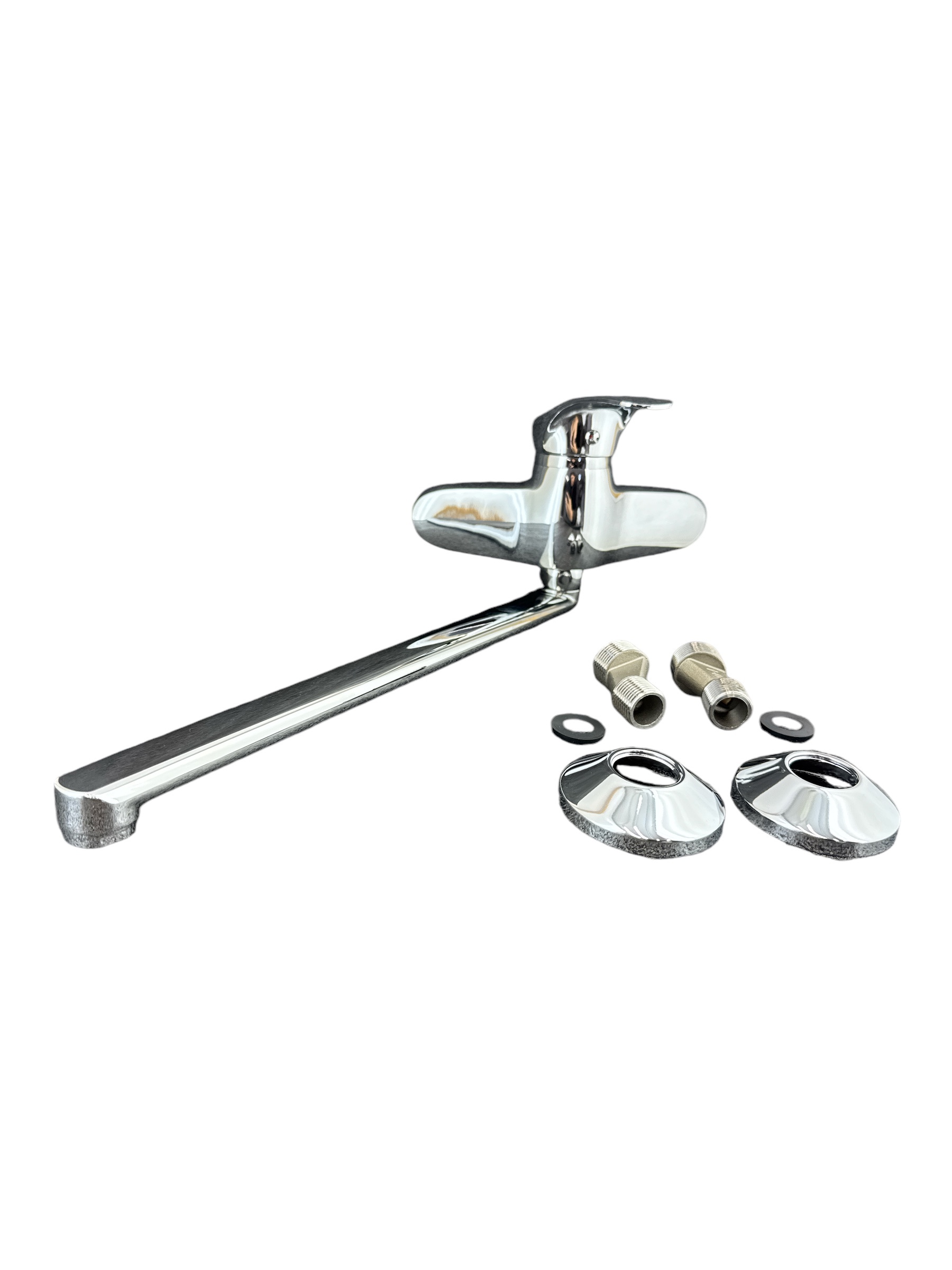 Изображение товара Смеситель для кухни Aloute A0153 поворотный излив 20 см цвет хром