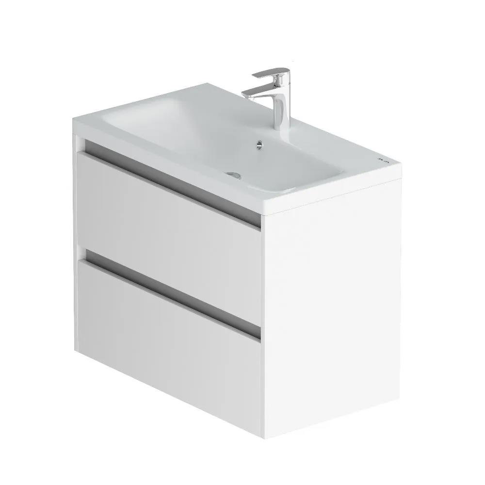 Изображение товара Тумба под раковину AM.PM Pulse 75 белая с раковиной