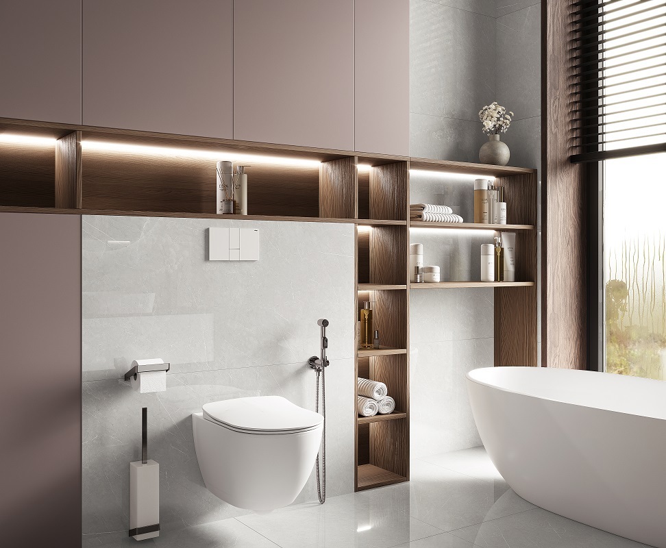 Изображение товара Керамогранит Laparet French Smoke 60x120 см серый