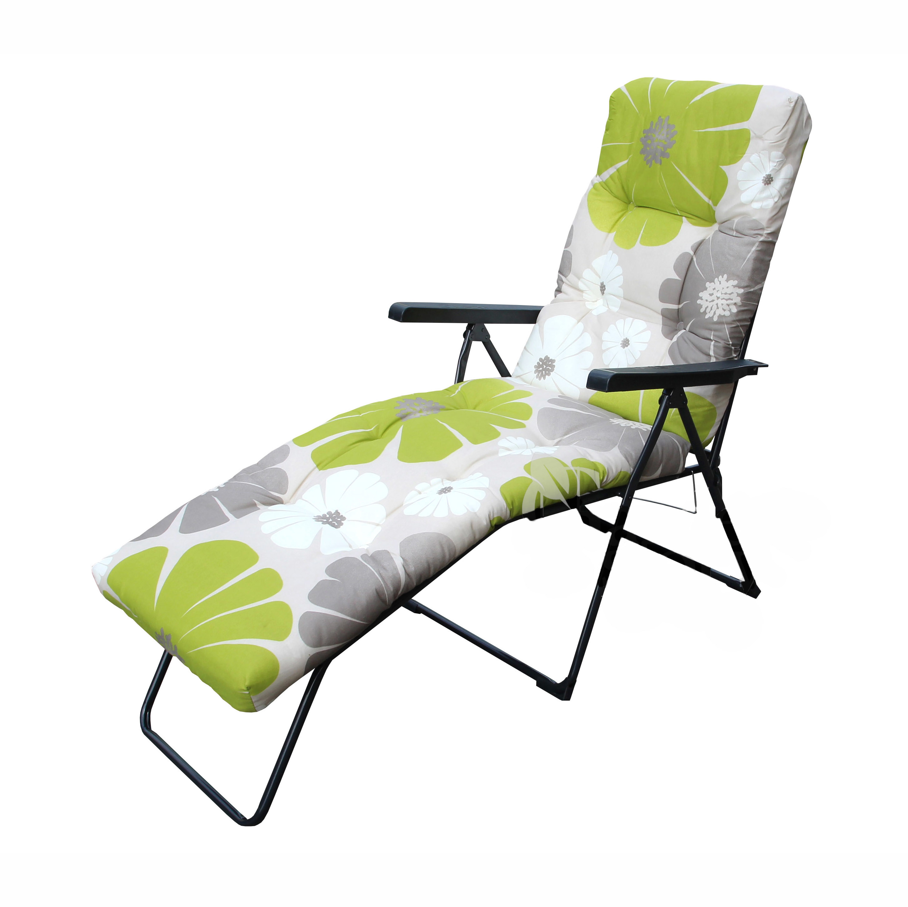 Изображение товара Кресло-шезлонг Olsa Альберто-2 с1011/92 119 см x 64.8 см x 104.5 см сталь/текстилен