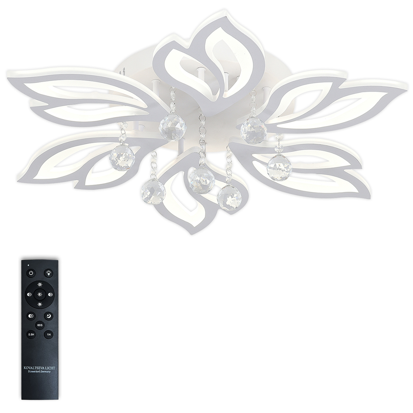 Изображение товара Люстра потолочная светодиодная NATALI KOVALTSEVA на 25 м², регулируемый свет, IP20