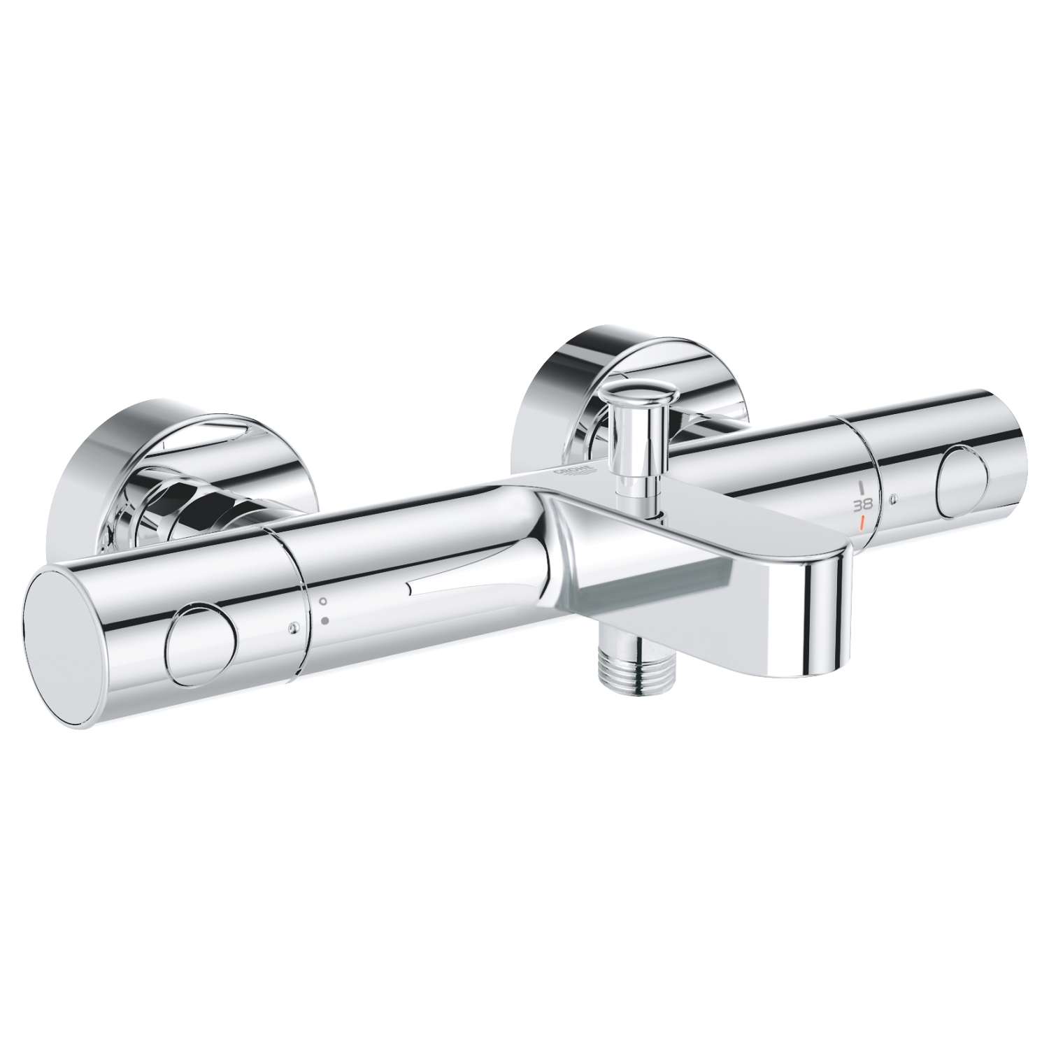 Изображение товара Смеситель для ванны Grohe 34766000 однорычажный цвет хром Изображение товара Смеситель для ванны Grohe 34766000 однорычажный цвет хром