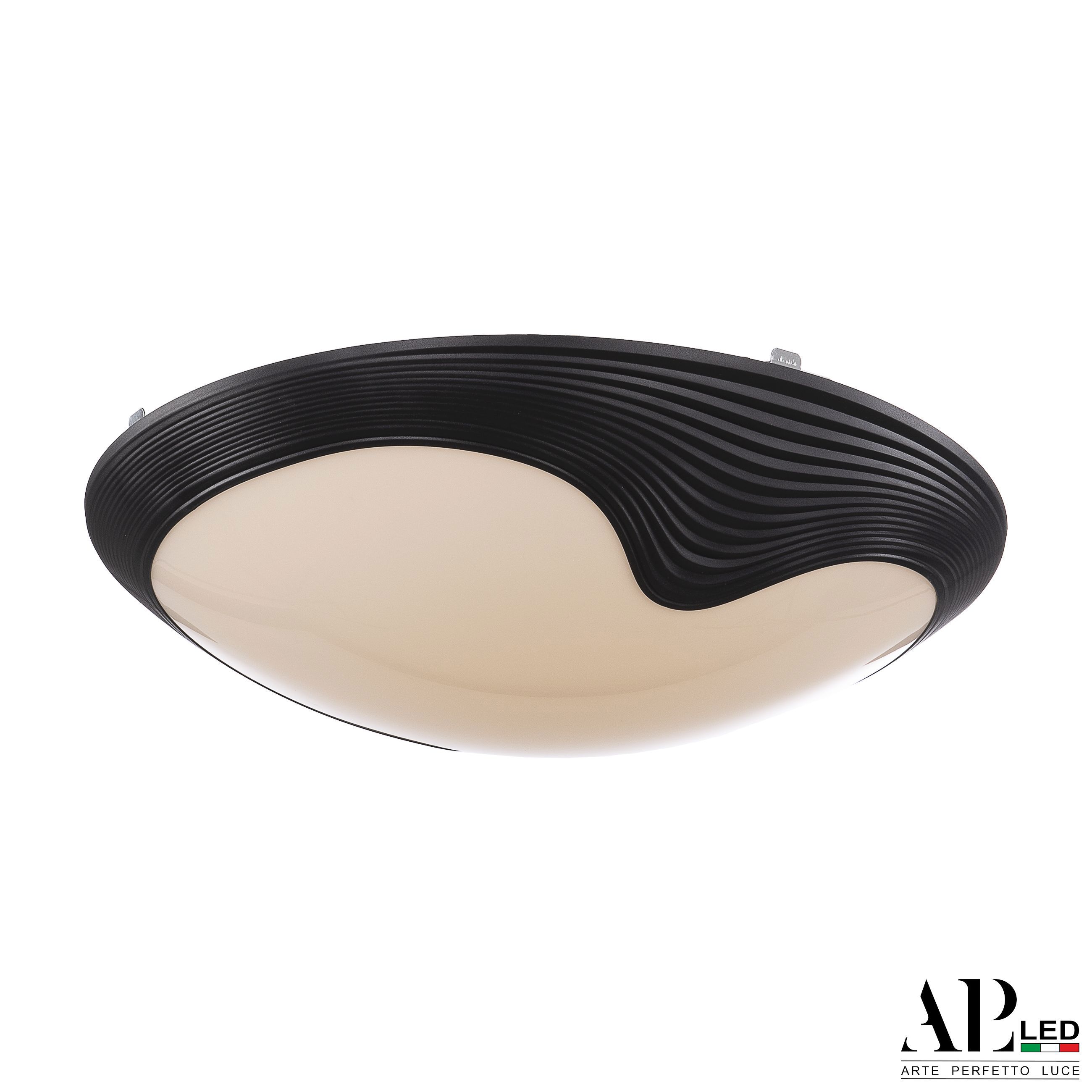 Изображение товара Светильник настенно-потолочный светодиодный Arte Perfetto Luce Napoli черный