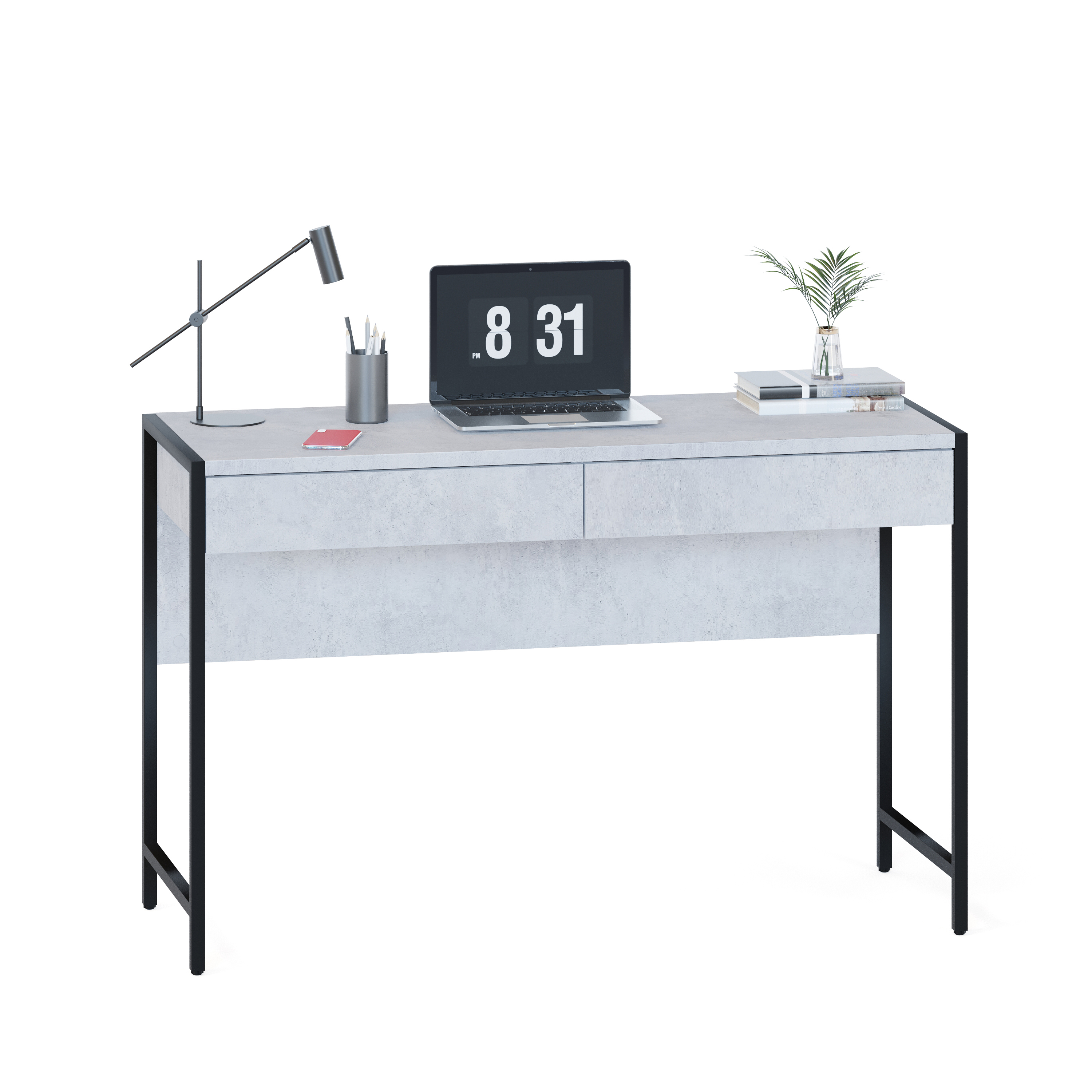 Изображение товара Стол Сокол-т СПм-402 Бетон ЛДСП 117x75.5x44.9 см стиль лофт