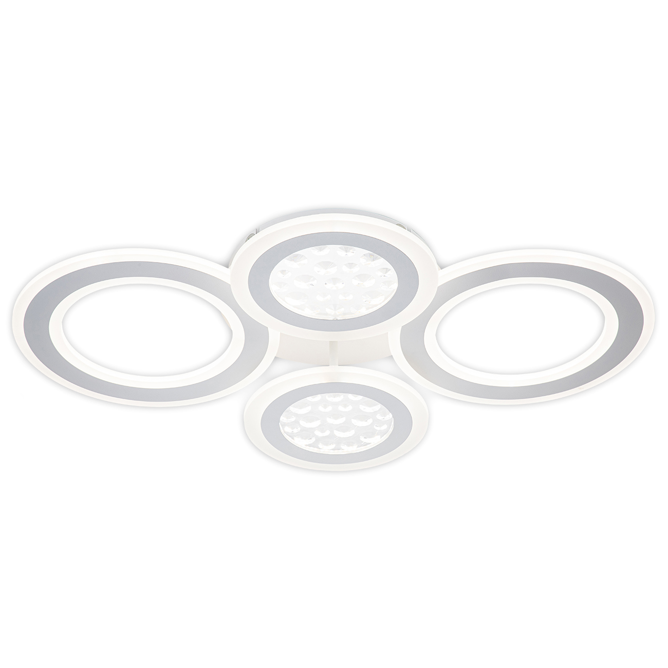 Изображение товара Люстра потолочная светодиодная Escada Drop 30 м² регулируемый белый свет цвет белый