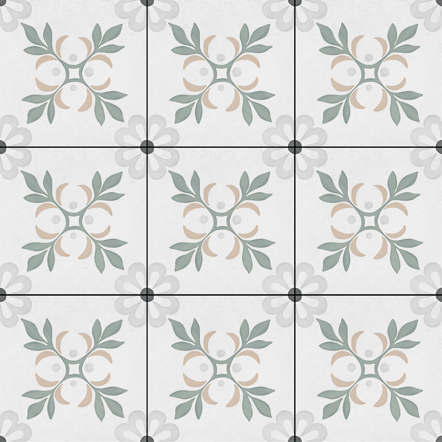 Изображение товара Керамогранит Decocer Siena Celeste 20x20 см разноцветный матовый для пола и стен