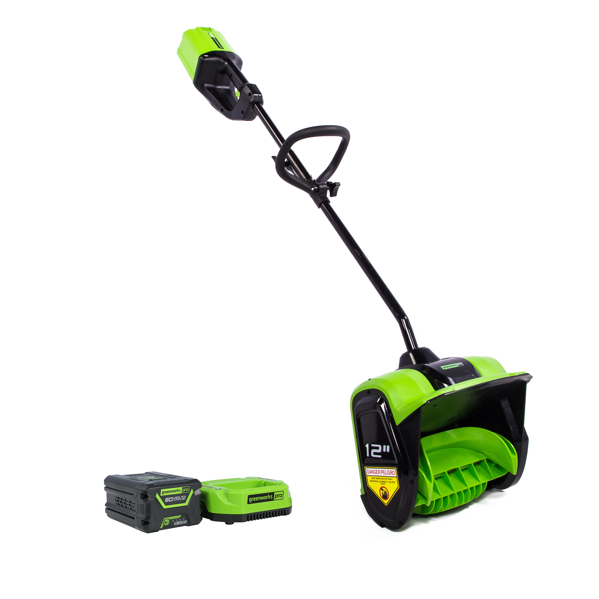 Изображение товара Снегоуборщик аккумуляторный Greenworks 60V GD60SS30K4 30 см