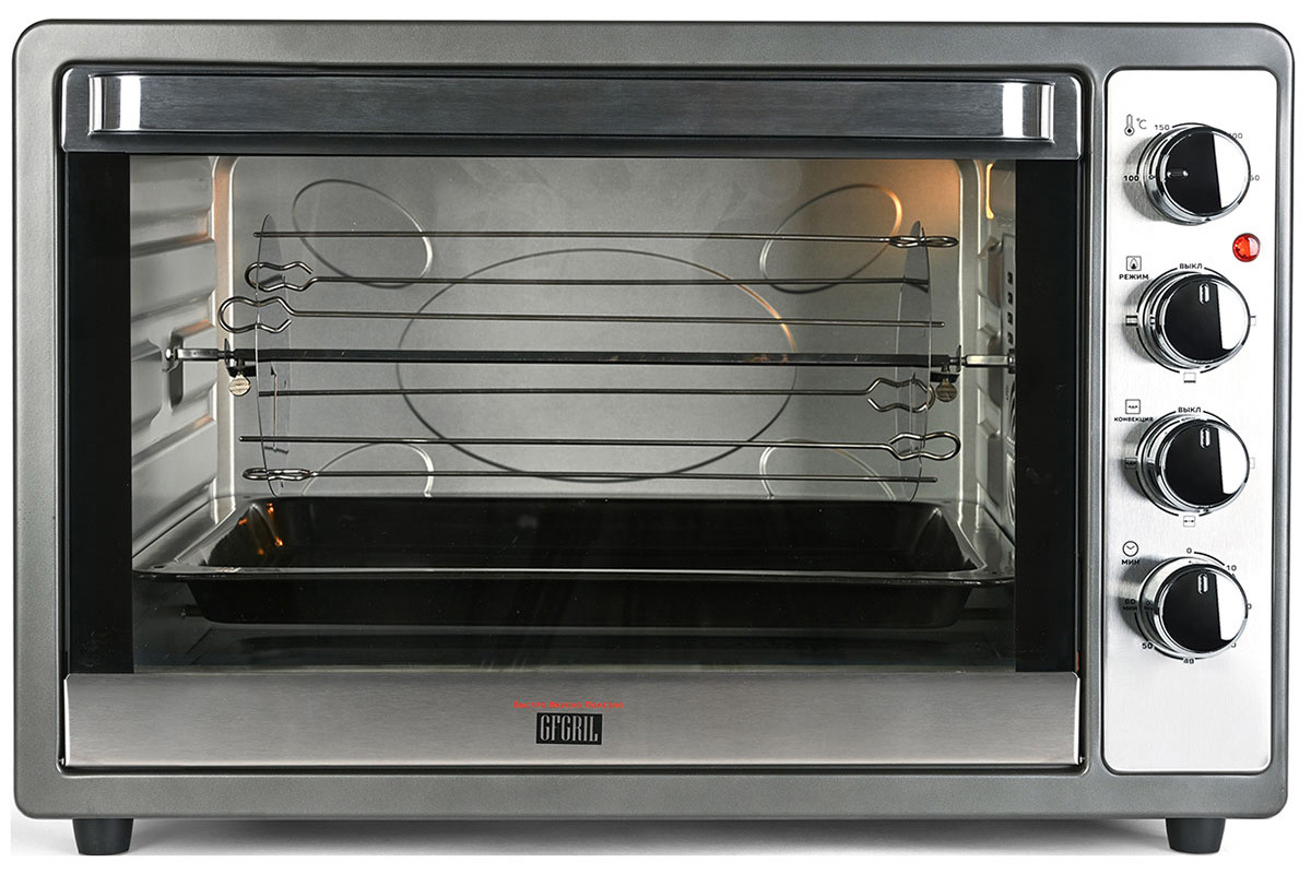 Изображение товара Электропечь 2200 Вт Gfgril 511161 45.4x40.8x61.2 см цвет серый
