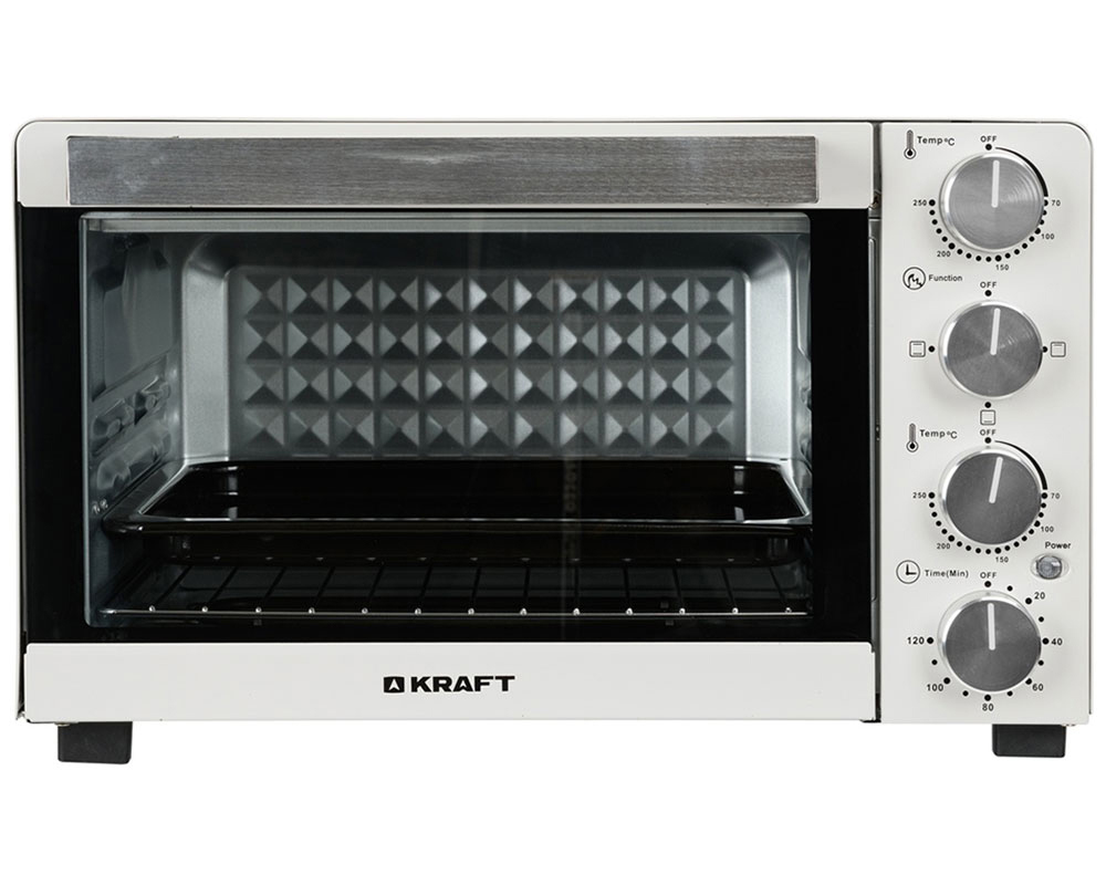 Изображение товара Электропечь Kraft KFC-MO 320 мощностью 1500 Вт, белая