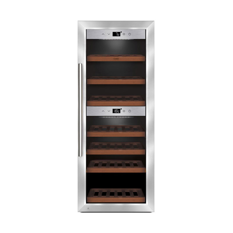 Изображение товара Винный шкаф Caso 39.5х104х67.5 см 38 бутылок цвет серебристый