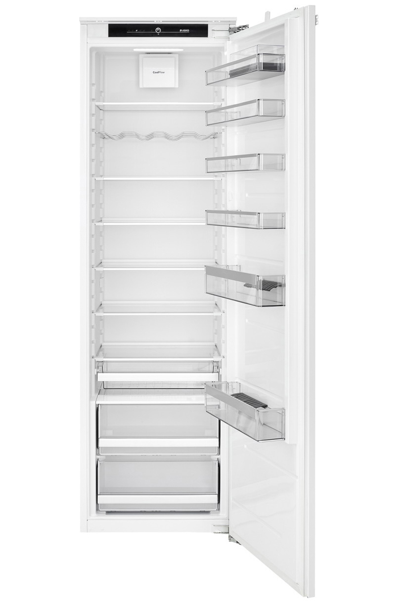 Изображение товара Встраиваемый однокамерный холодильник Asko R 31831 i 55.5x177.2 см белый электроуправление