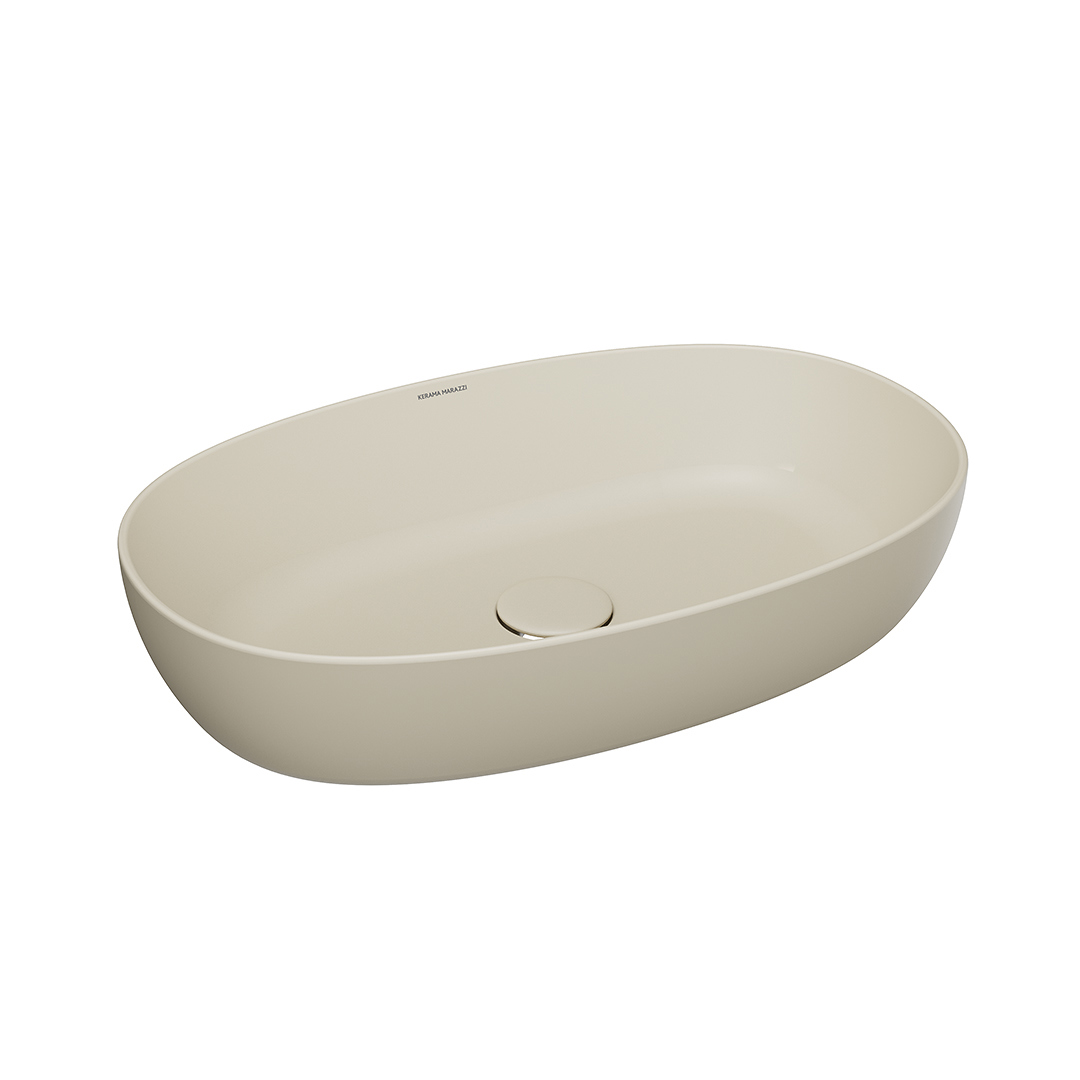 Изображение товара Раковина Kerama marazzi plaza 60см цвет бежевый