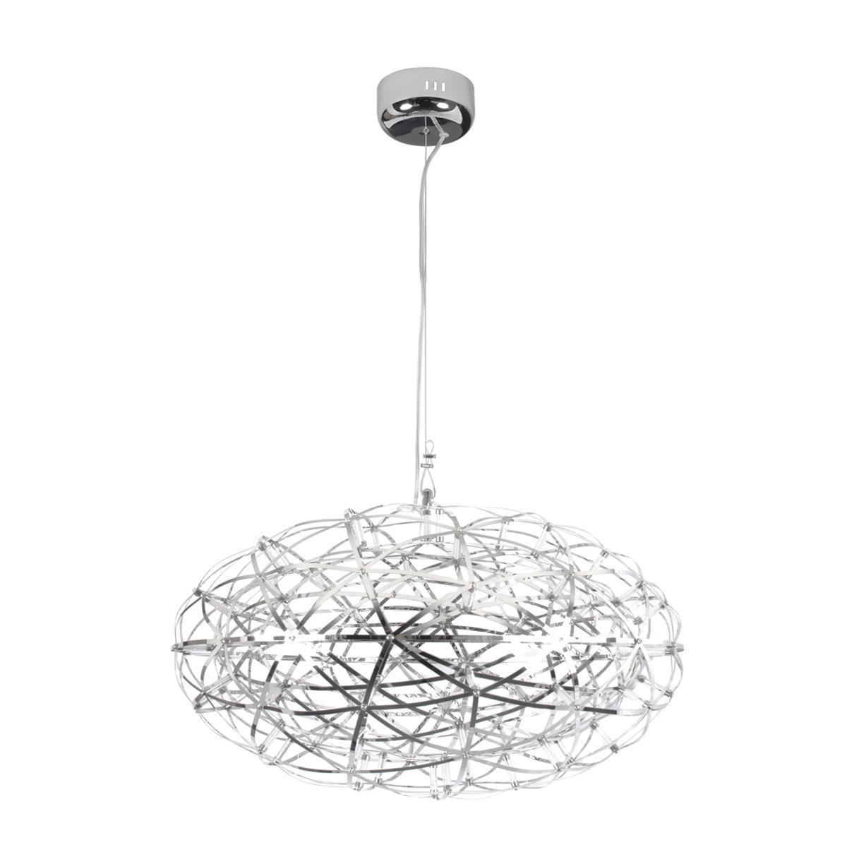 Изображение товара Светильник подвесной светодиодный Loft It Raimond 1898-750 chrome 5.72 м² теплый белый (желтый) свет цвет хром
