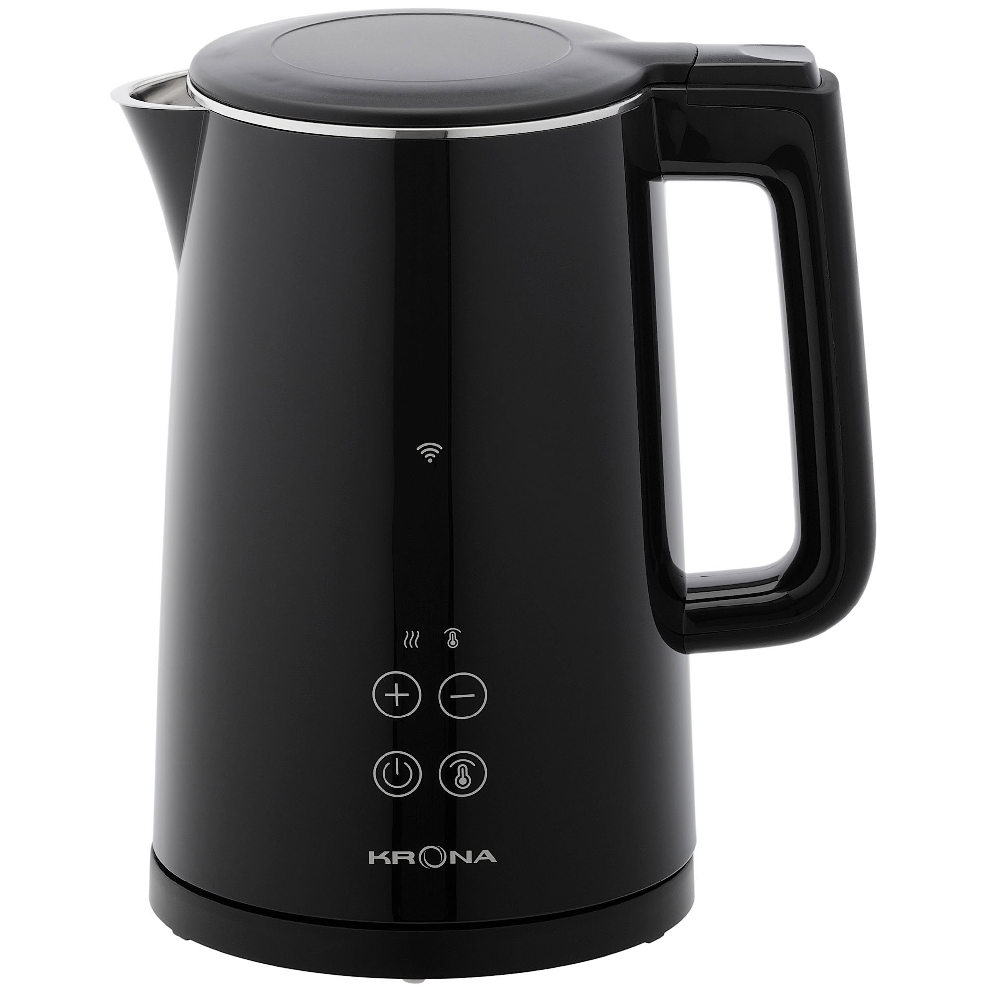 Изображение товара Чайник 1.5 л Krona Digitaler Intelligent сталь цвет черный