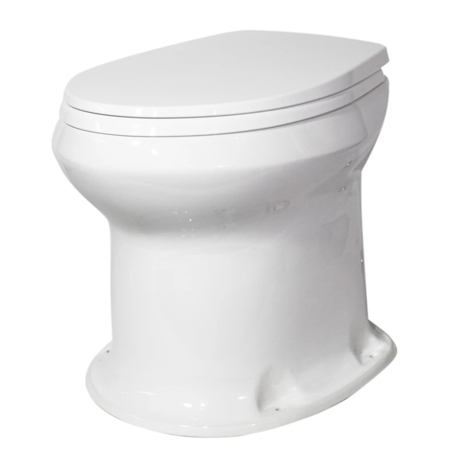 Изображение товара Унитаз приставной Оскольская керамика Дачный с сиденьем