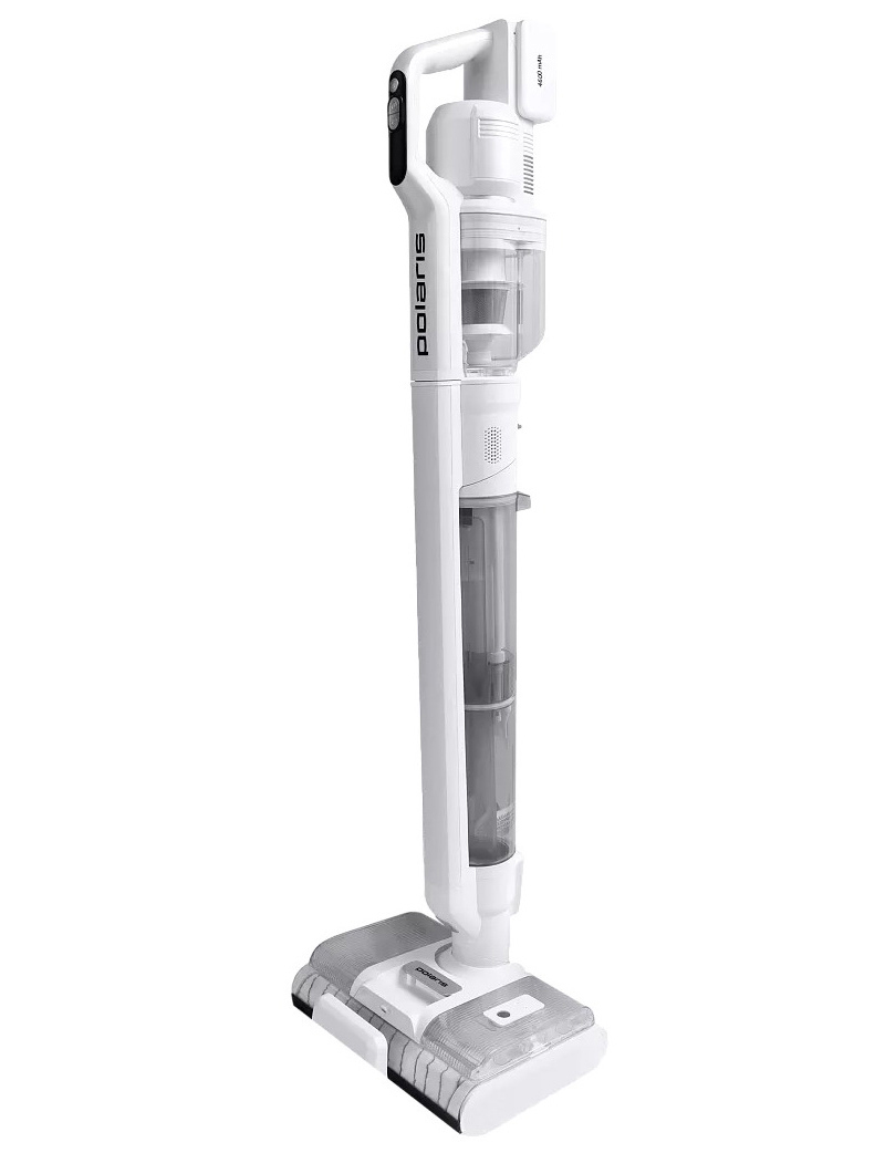 Изображение товара Вертикальный беспроводной пылесос Polaris PVCW 8090 для сухой и влажной уборки